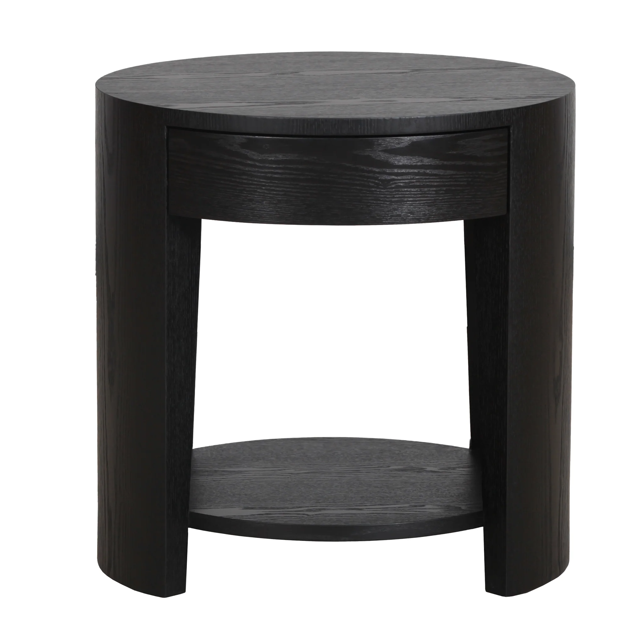 CST10281-DW 55cm Side Table - Full Black - Image 2