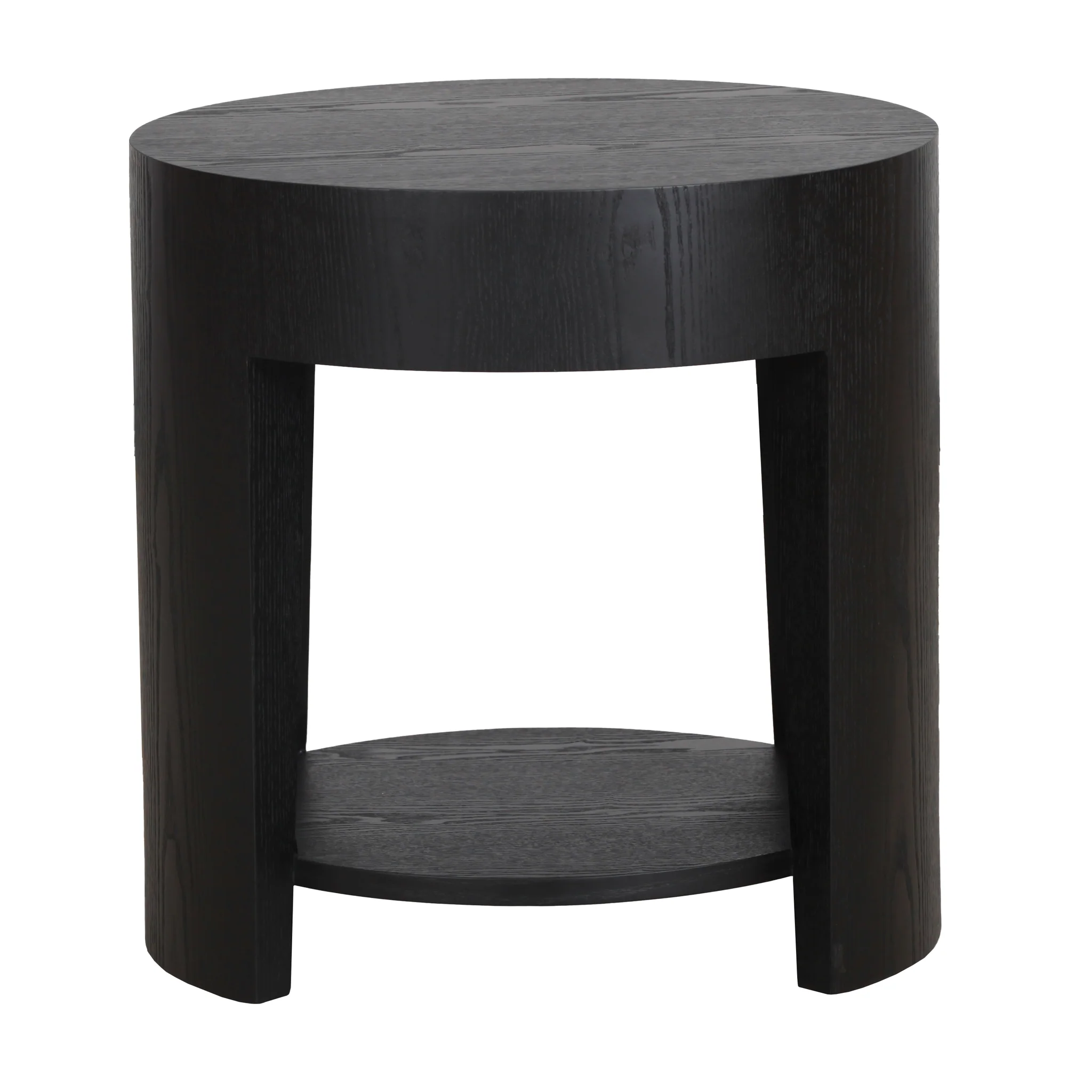 CST10281-DW 55cm Side Table - Full Black - Image 3