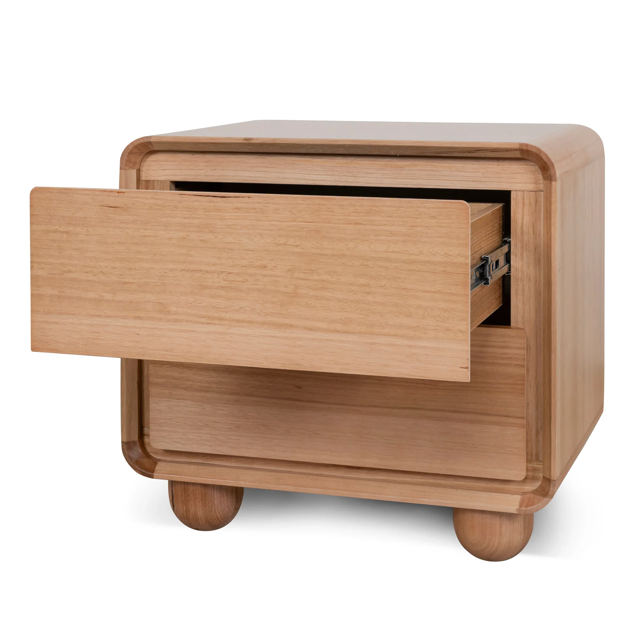 CST10283-AW 56cm Bedside Table - Messmate - Image 3