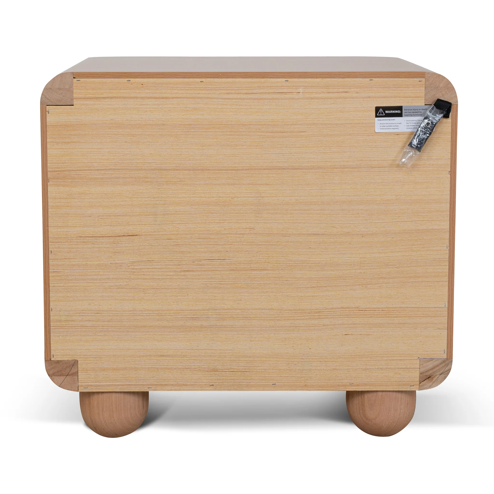 CST10283-AW 56cm Bedside Table - Messmate - Image 5