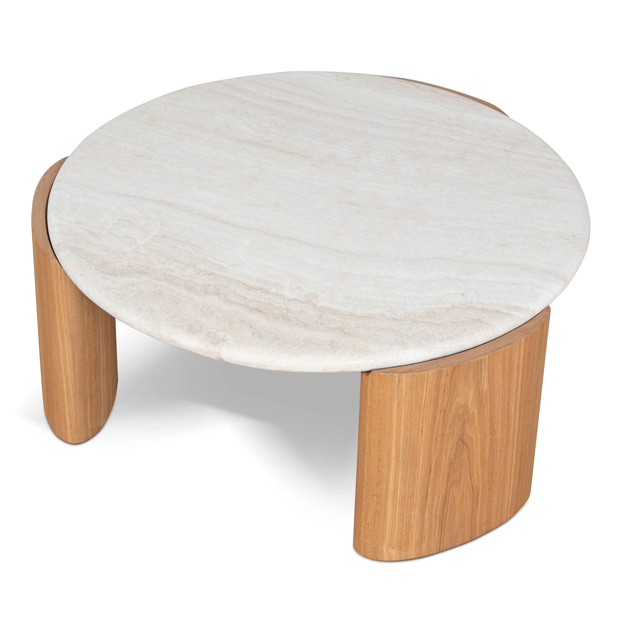 CST10317-NY Nested Travertine Coffee Table - Natural - Image 7