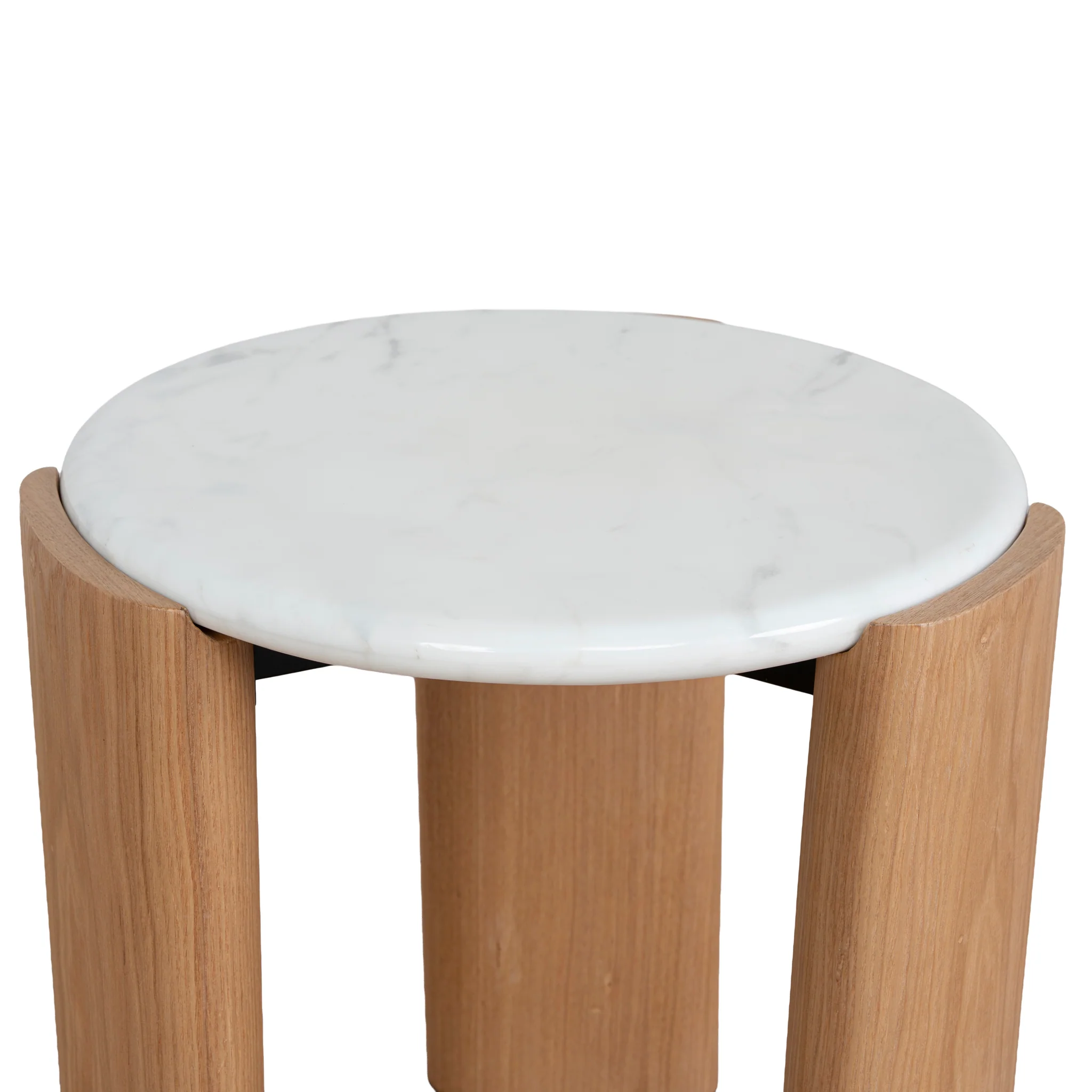 CST10318-NY Nested Carrara Marble Coffee Table - Natural - Image 15