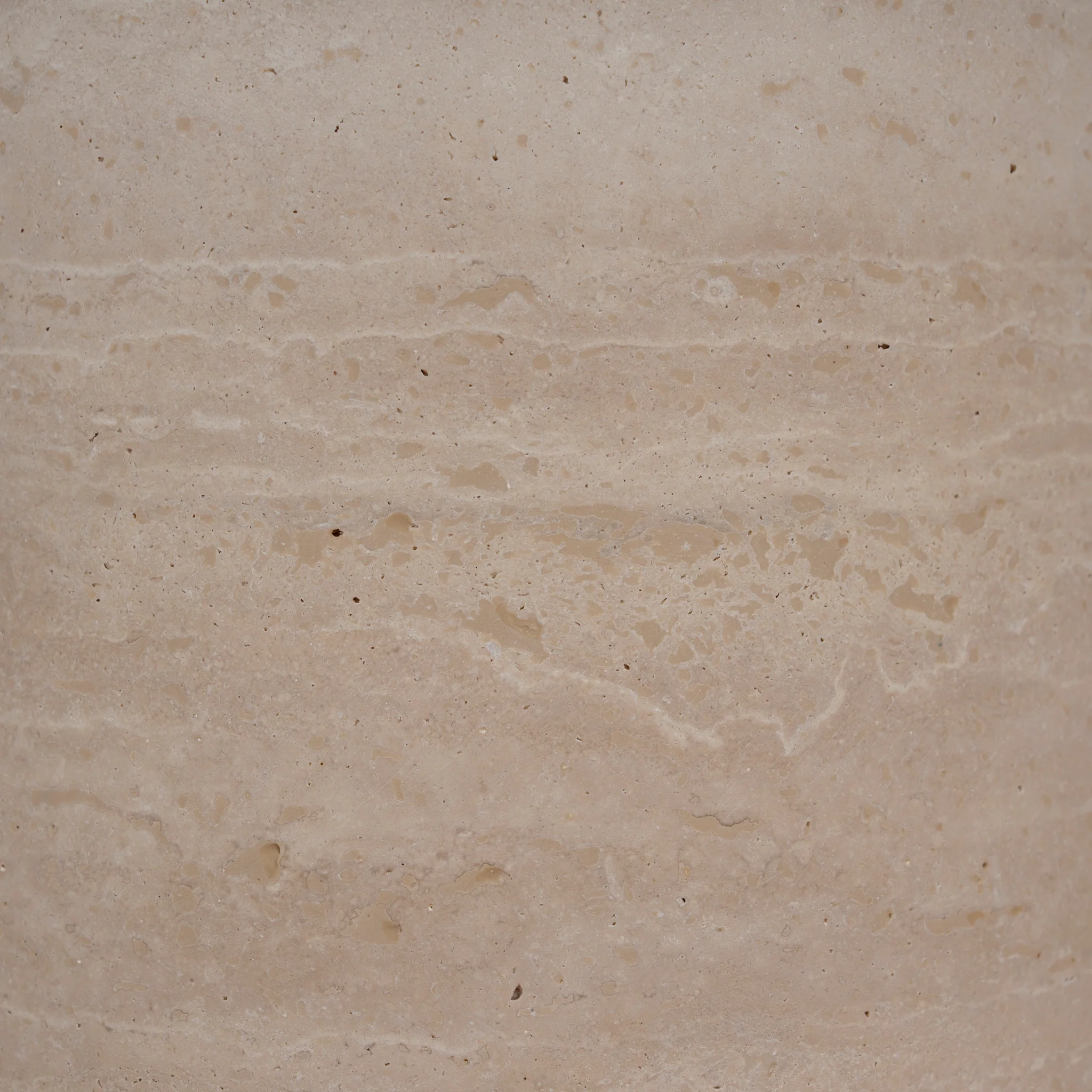 CST10319-NY 45cm Matte White Side Table - Travertine - Image 10