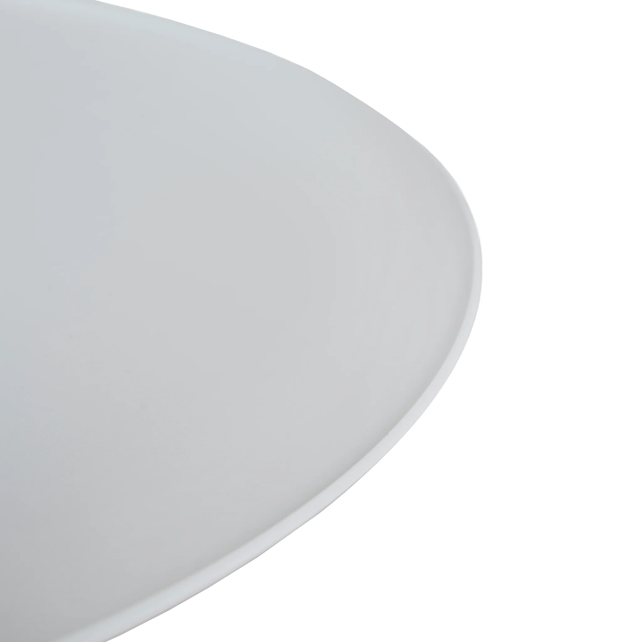 CST10319-NY 45cm Matte White Side Table - Travertine - Image 7