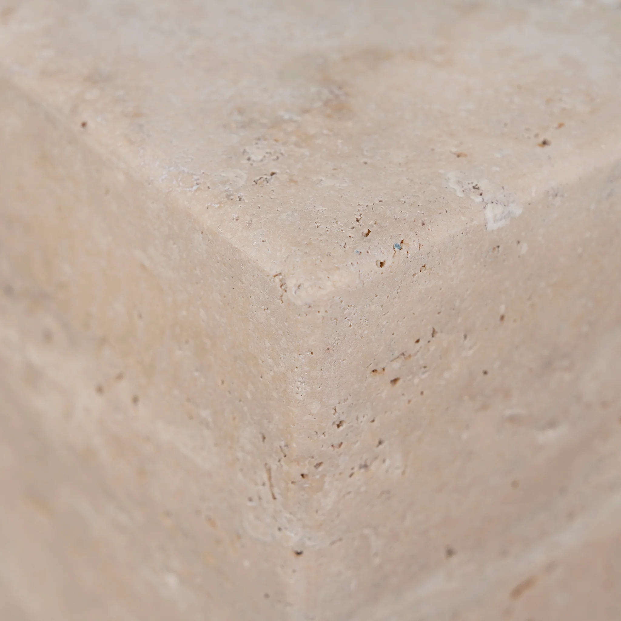 CST10322-NY 40cm Matte White Side Table - Natural - Image 13