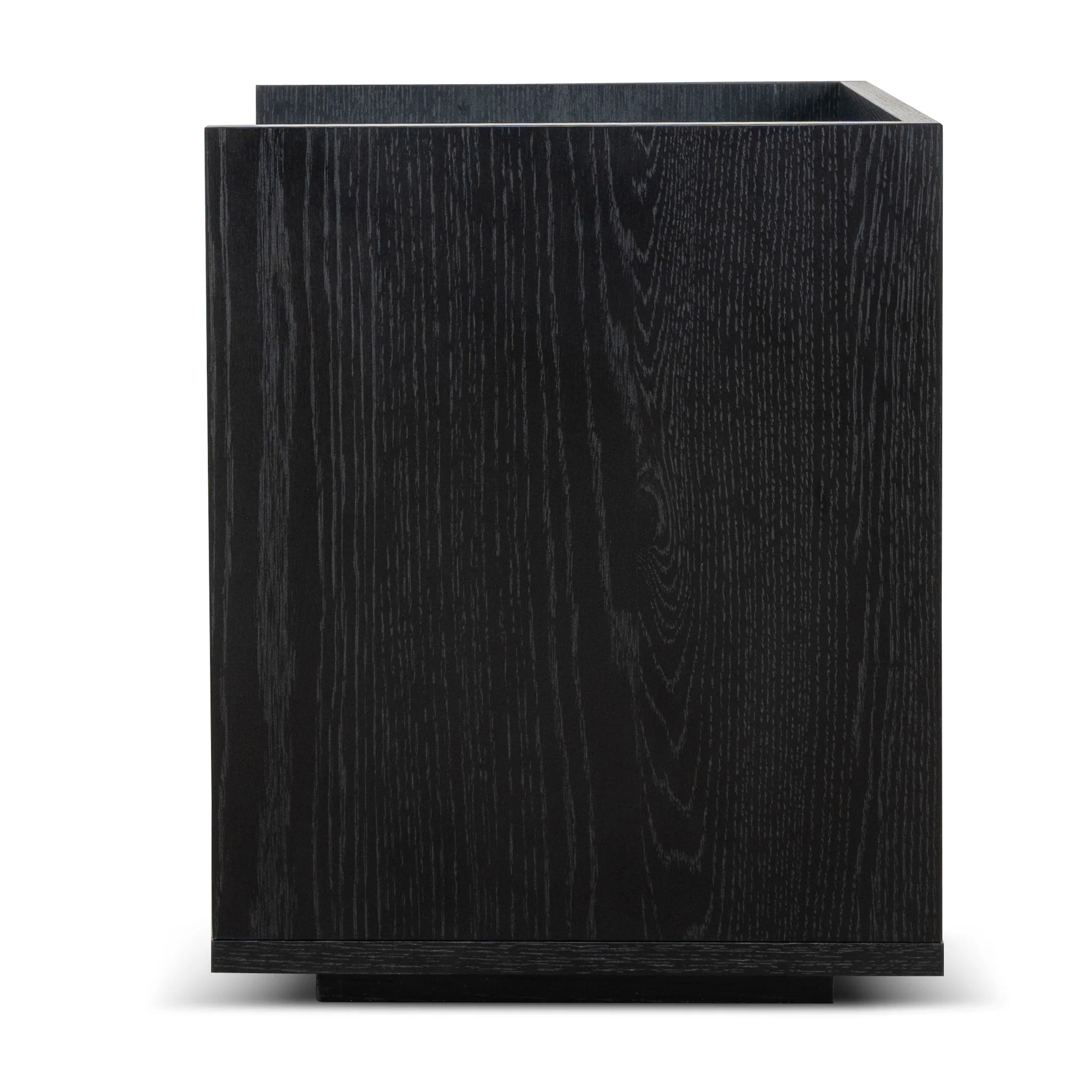 CST10380-KD 50cm Bedside Table - Black - Image 5