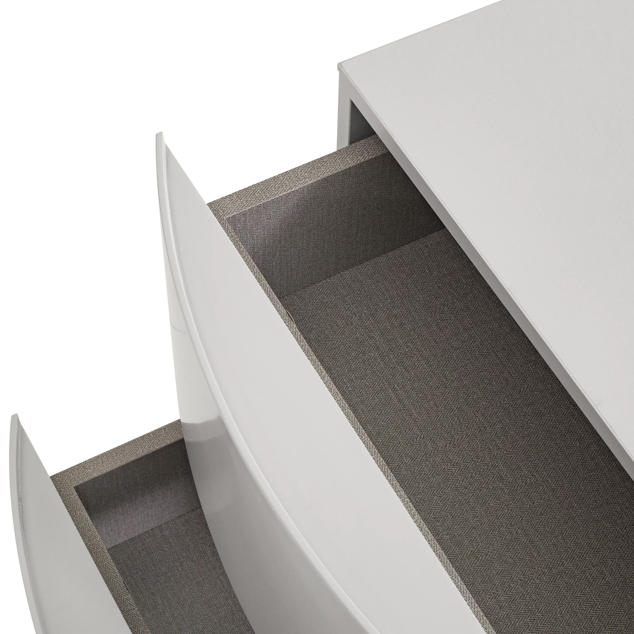 CST10540-IG Bedside Table - Warm Grey - Image 7