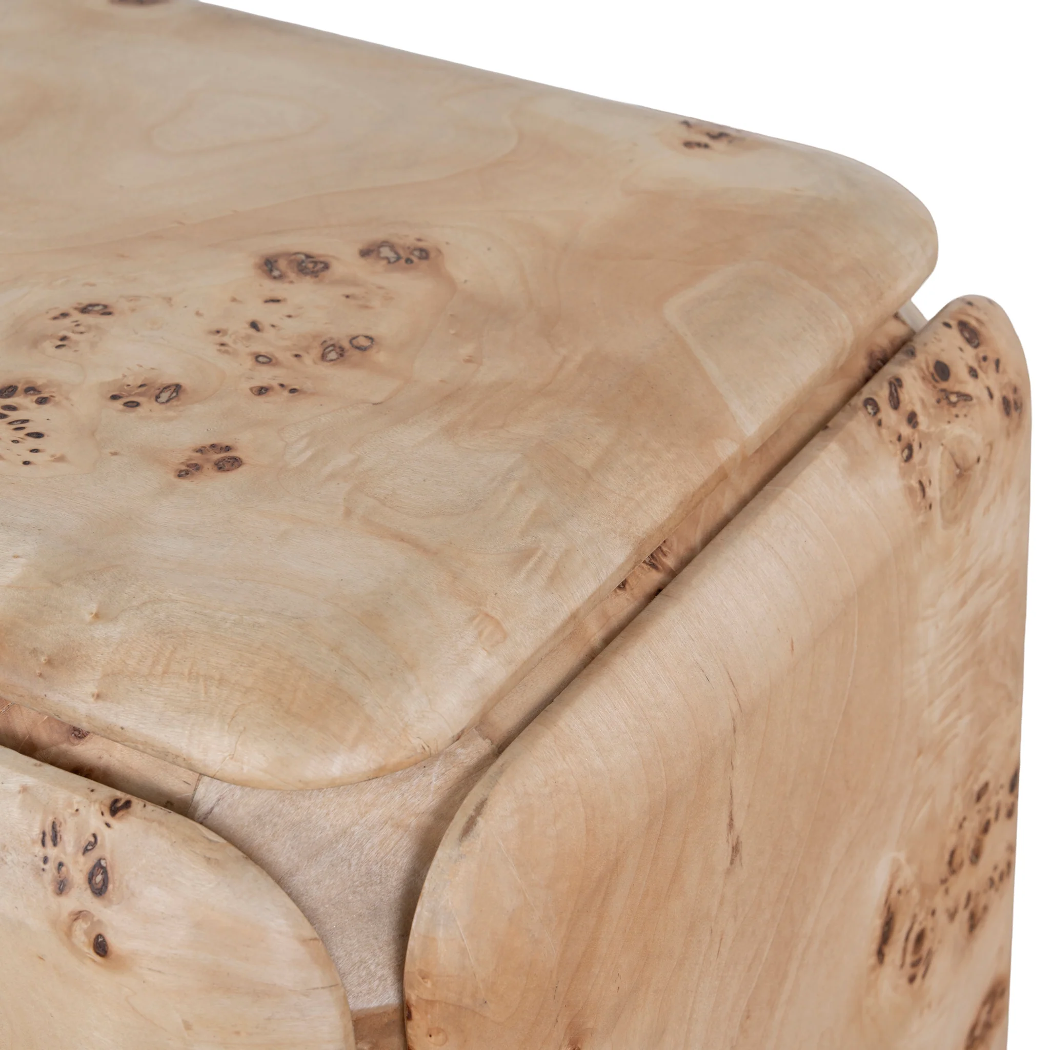 CST10635-MK 51cm Bedside Table - Aspen Burls - Image 12