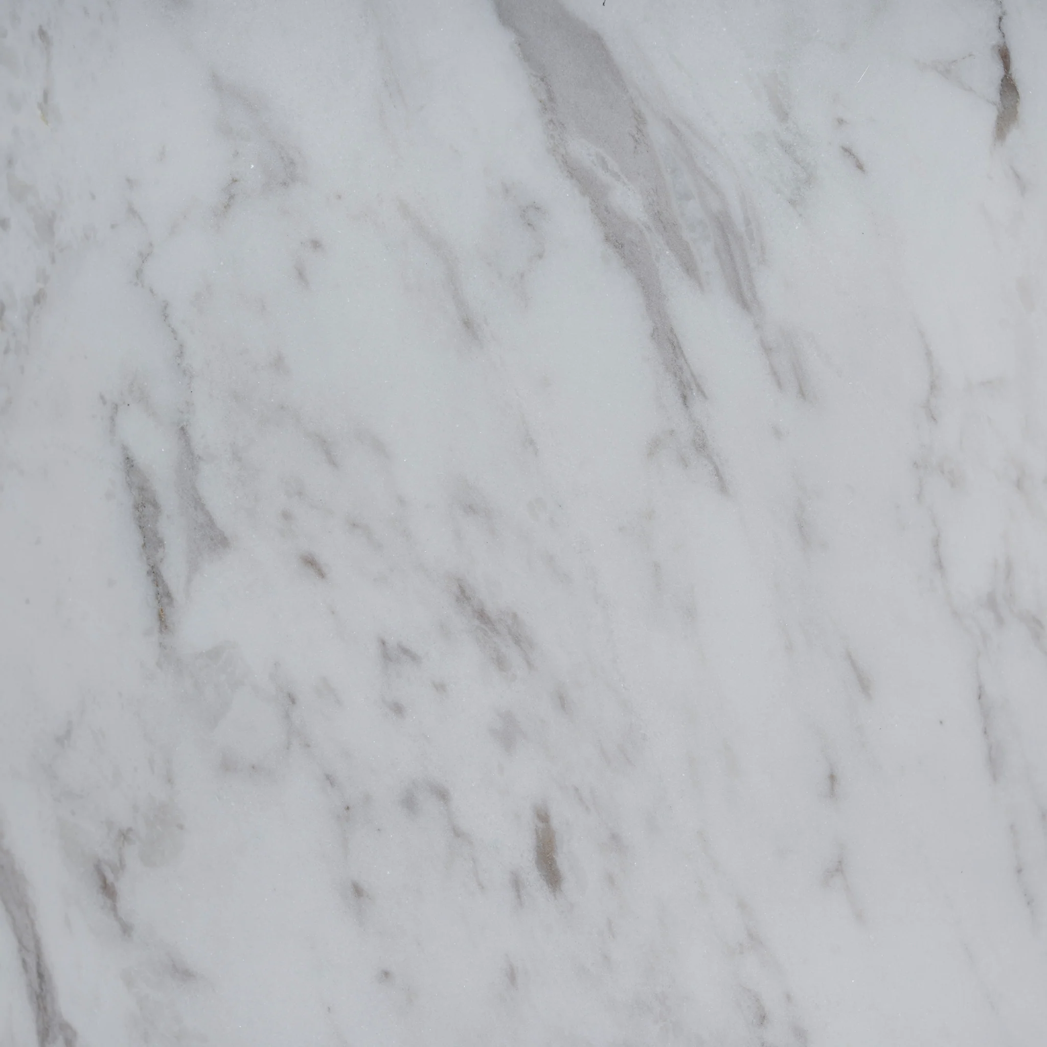 CST10979-NY 45cm Matte White Side Table - Carrara Marble - Image 10