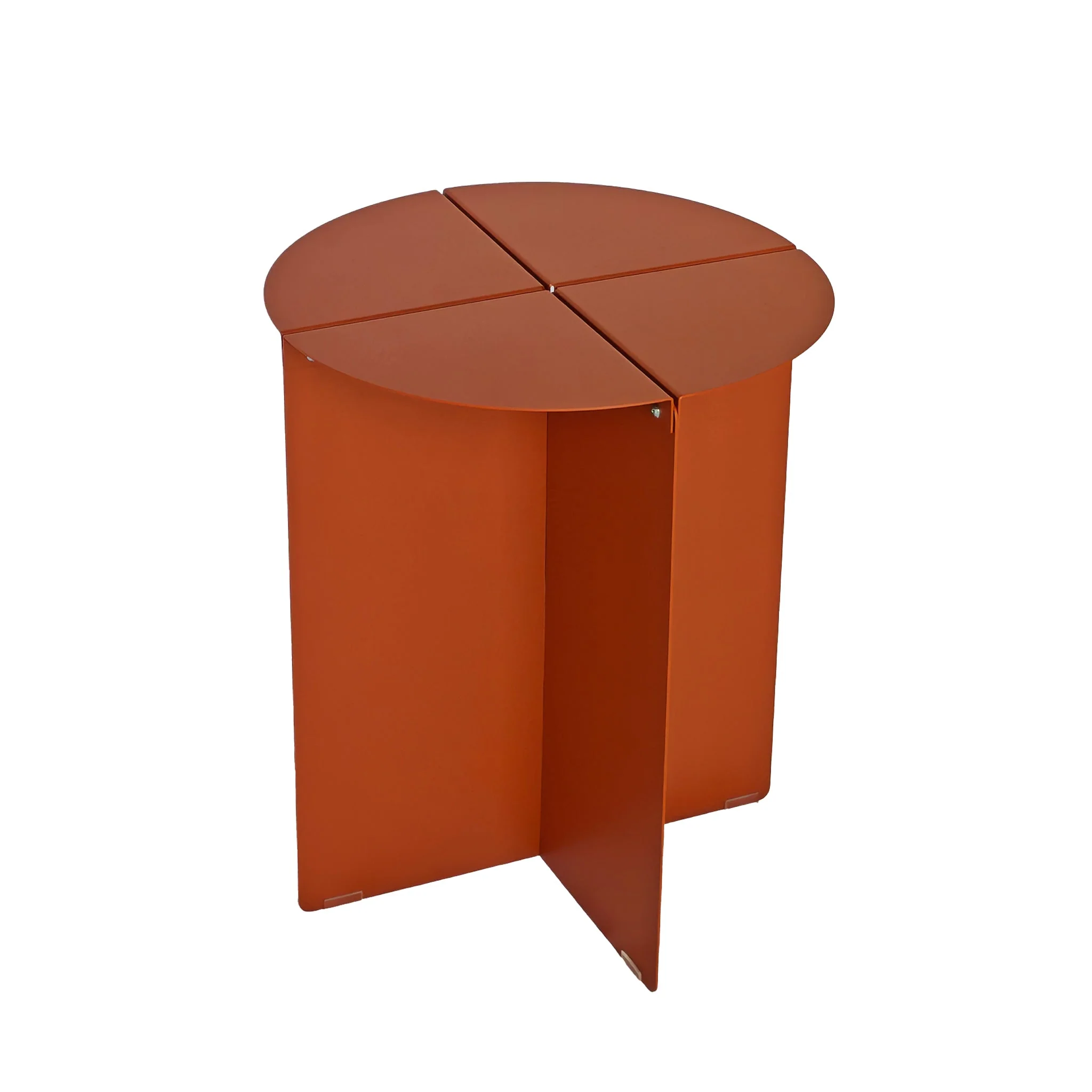 CST12066-BC 38cm Round Side Table - Terracotta - Image 3
