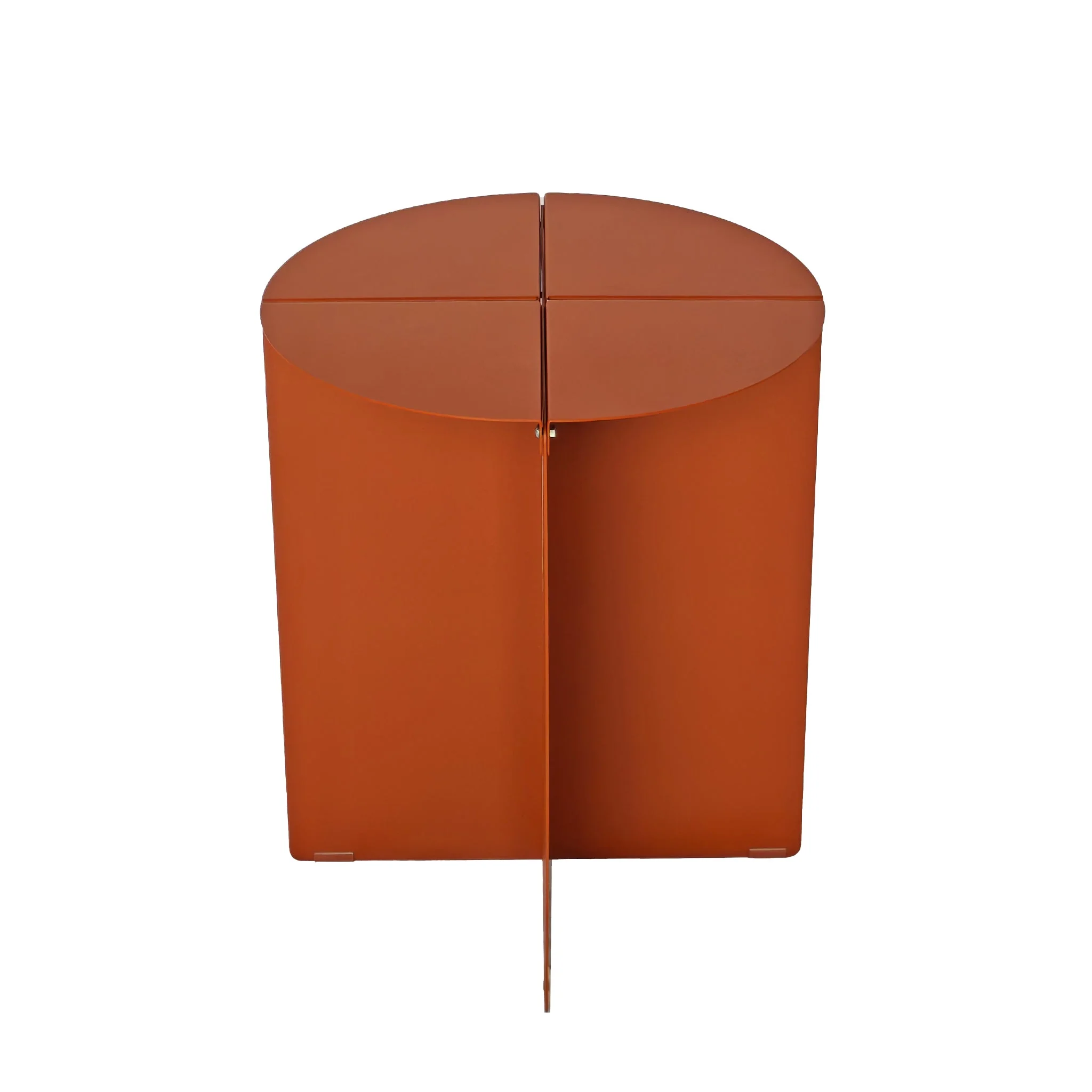 CST12066-BC 38cm Round Side Table - Terracotta - Image 4