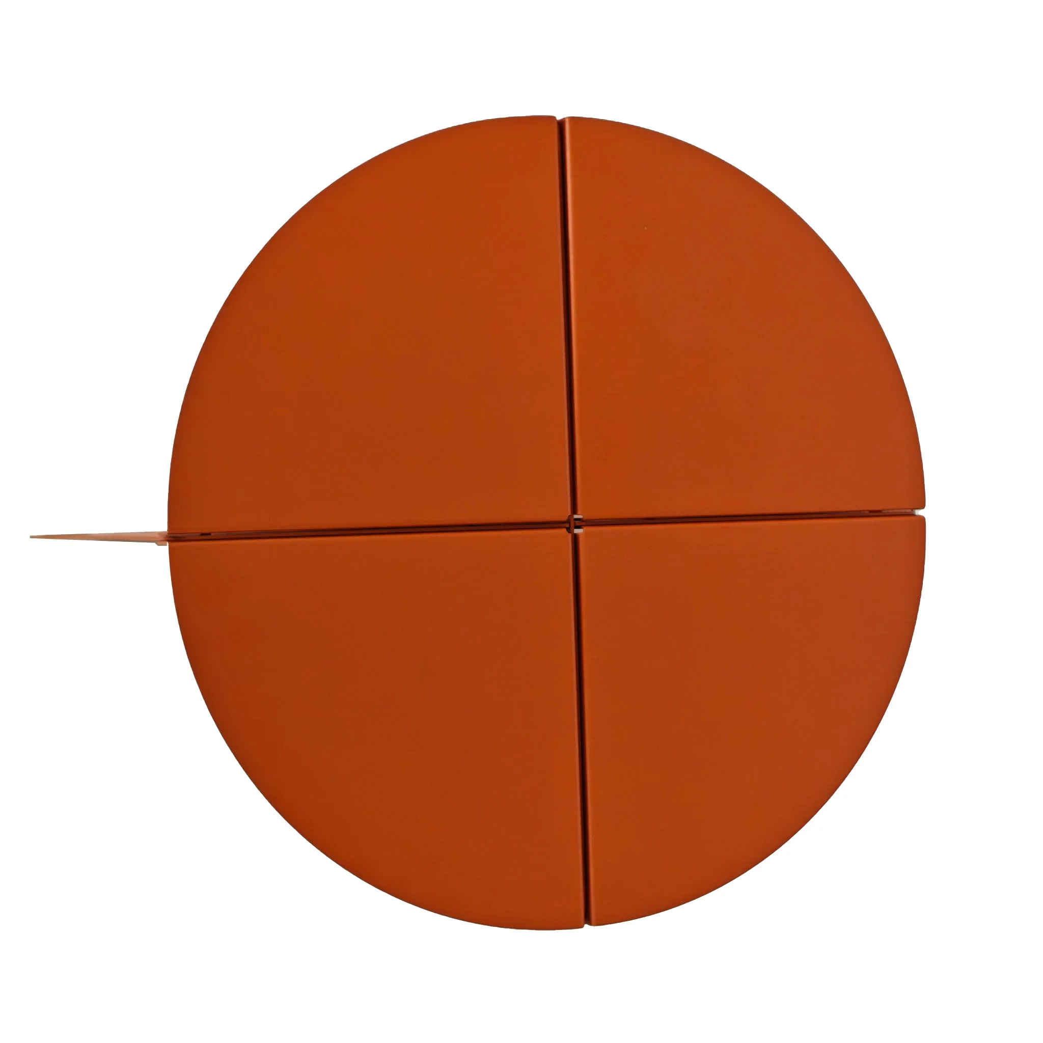 CST12066-BC 38cm Round Side Table - Terracotta - Image 5