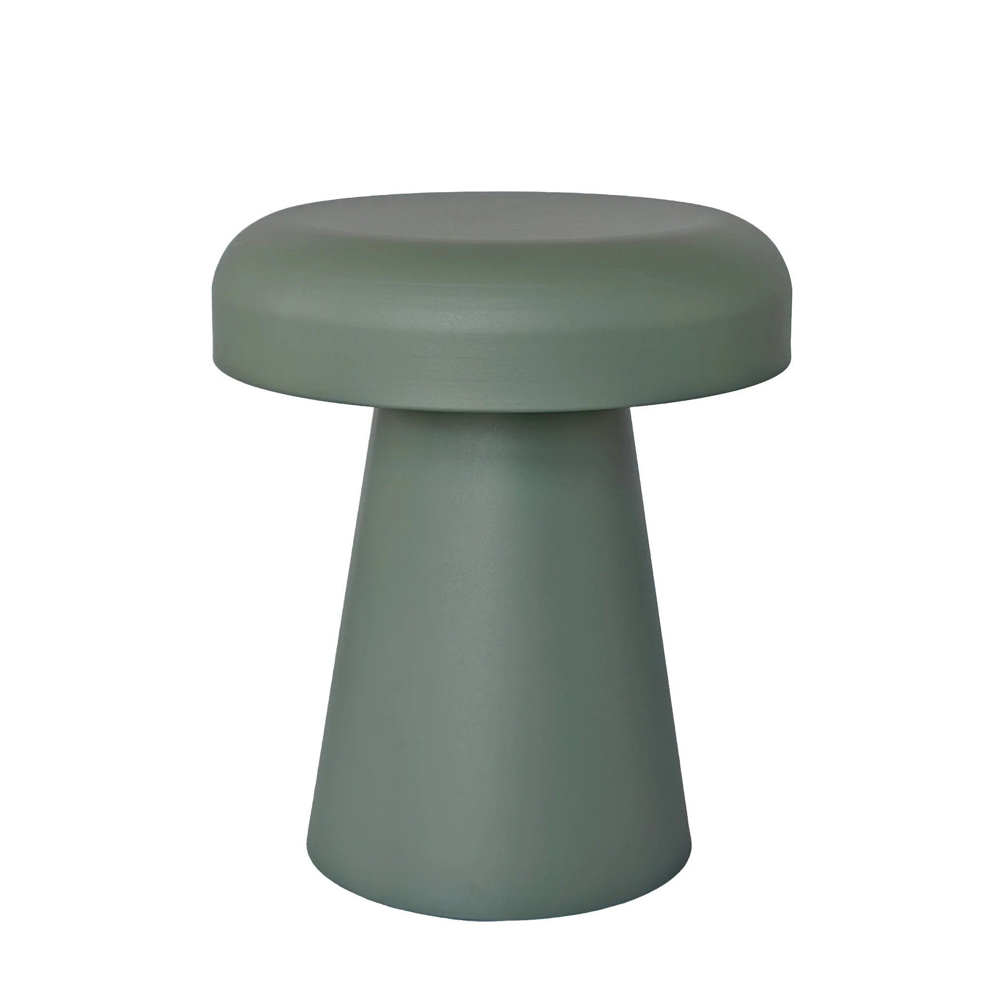 CST12067-BC 40cm Round Side Table - Sage Green - Image 3