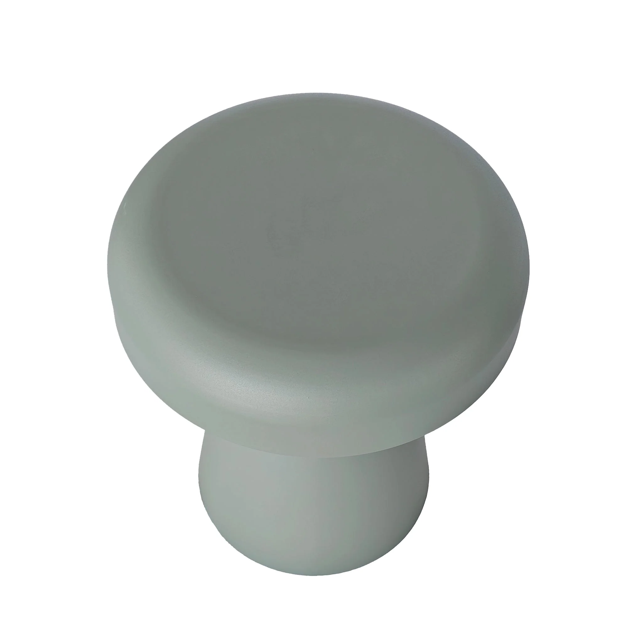 CST12067-BC 40cm Round Side Table - Sage Green - Image 4