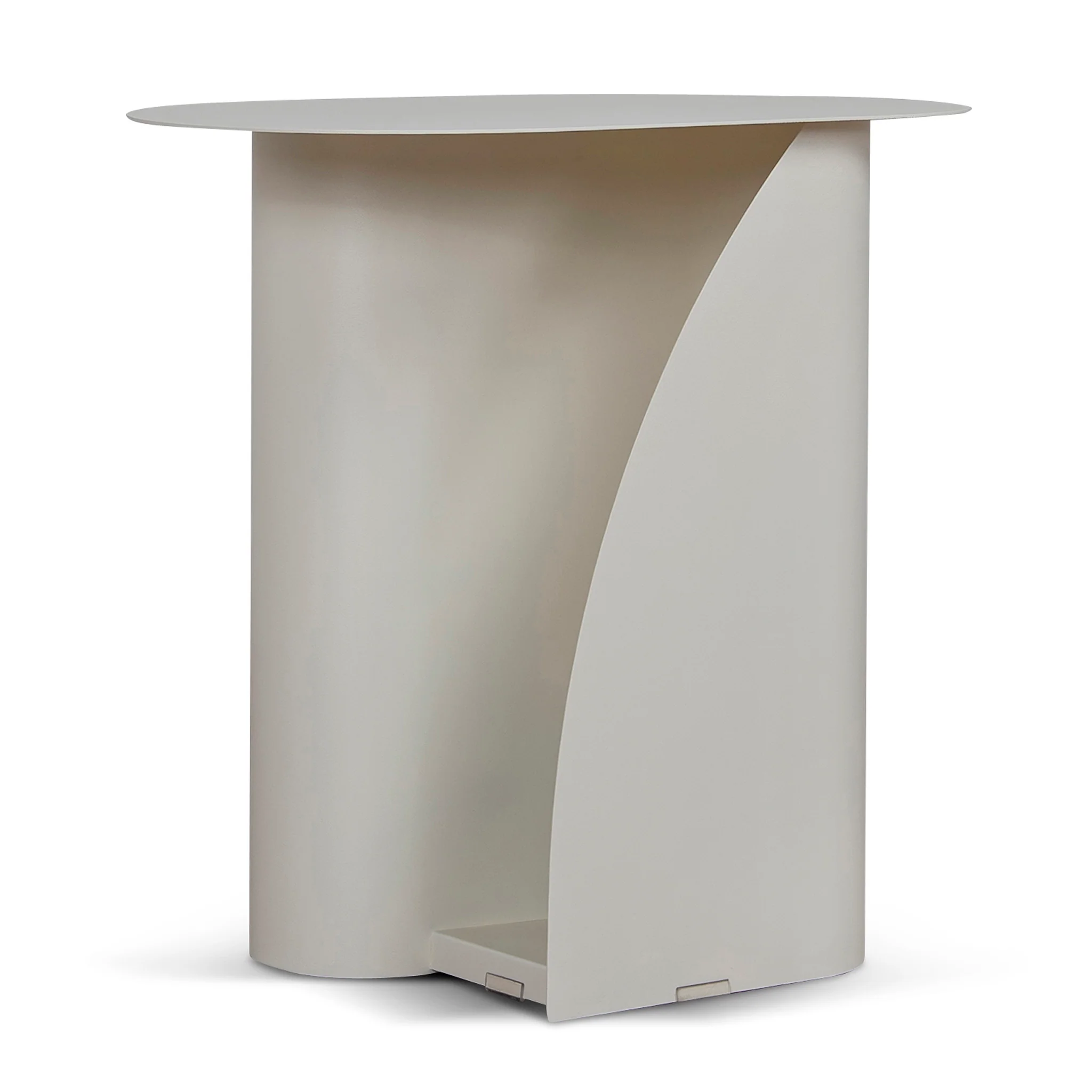 CST12070-BC 50cm Side Table - Ivory White