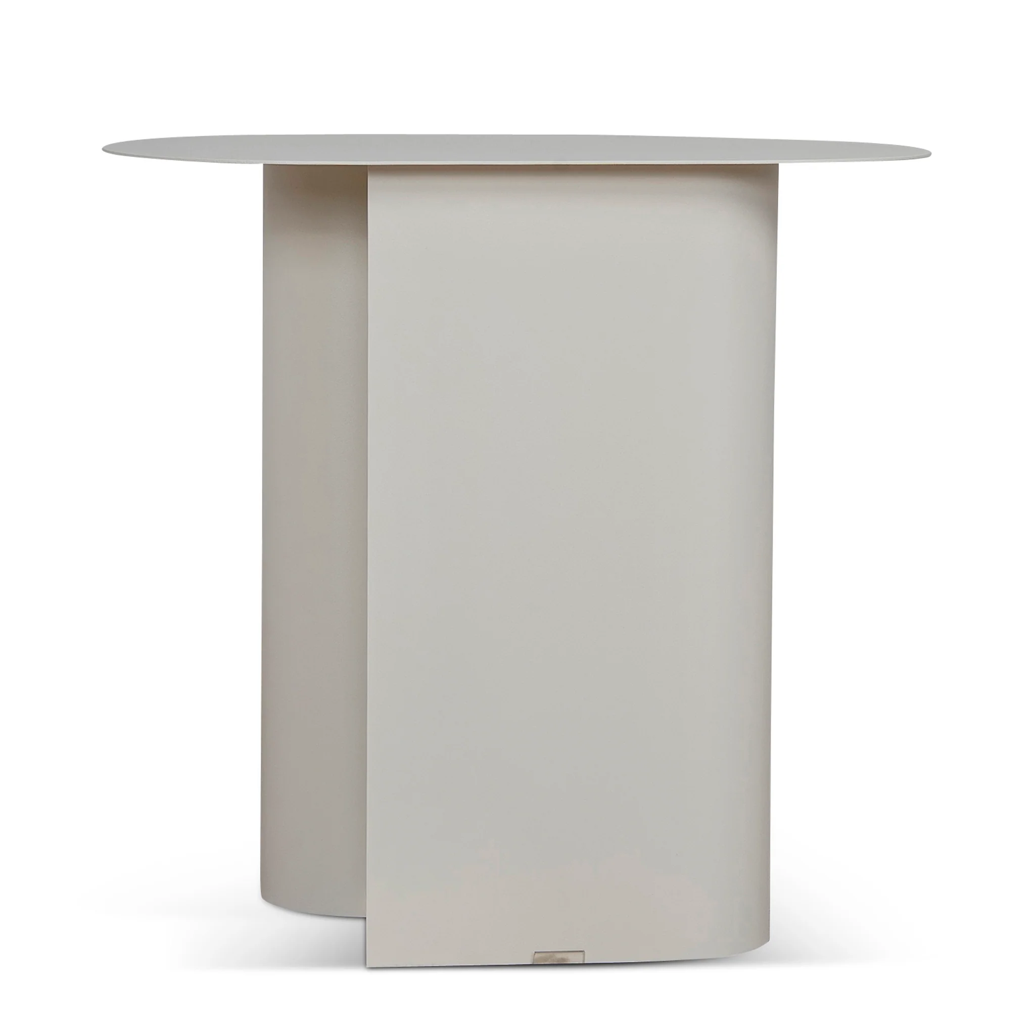 CST12070-BC 50cm Side Table - Ivory White - Image 4