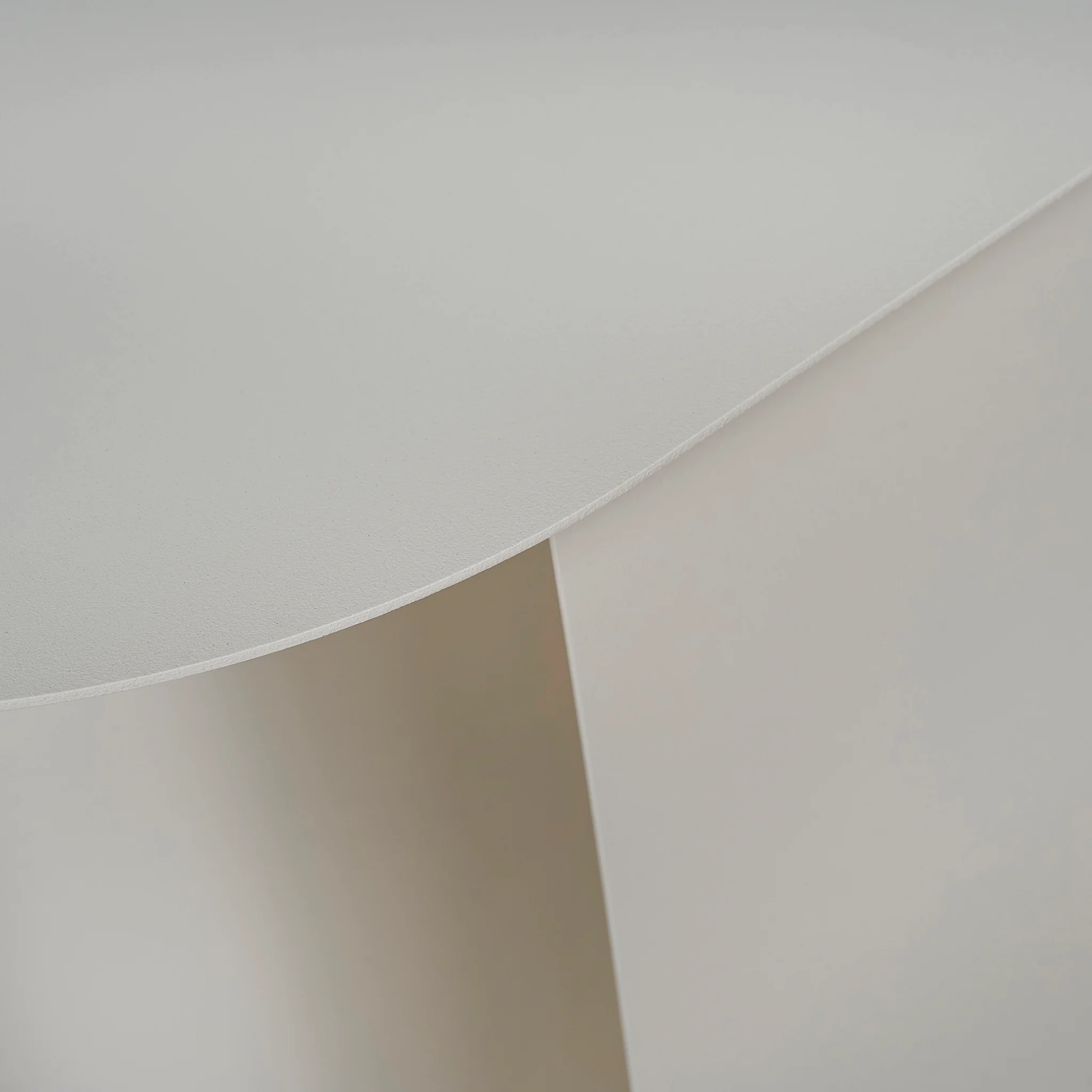 CST12070-BC 50cm Side Table - Ivory White - Image 6