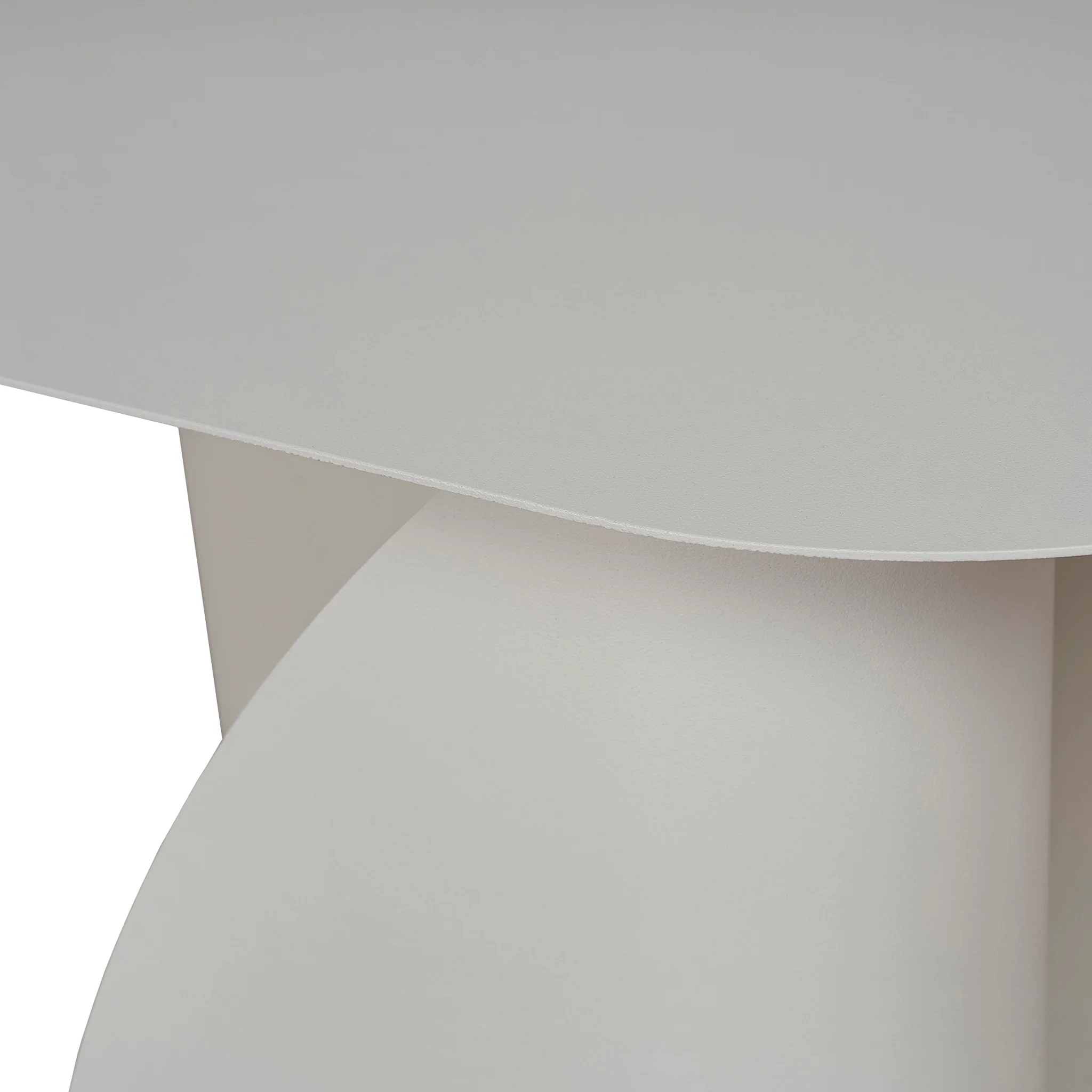 CST12070-BC 50cm Side Table - Ivory White - Image 9