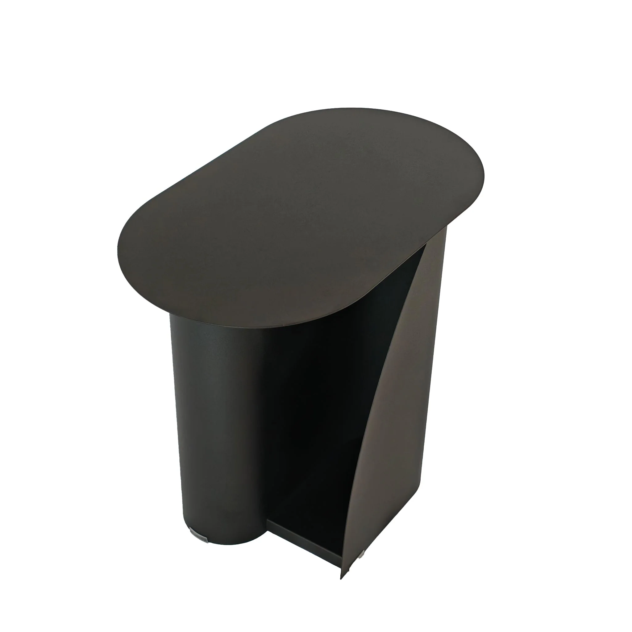 CST12071-BC 50cm Side Table - Black - Image 9