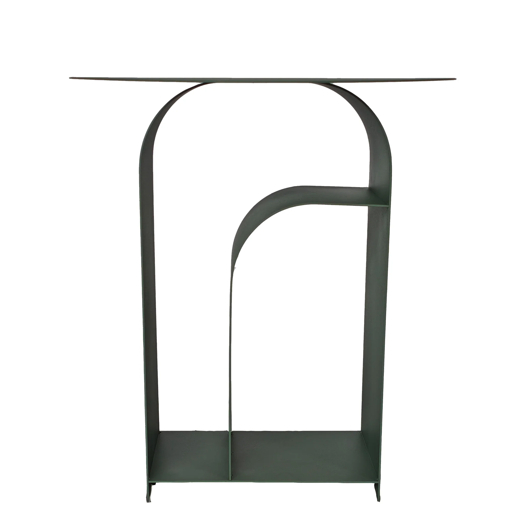 CST12073-BC 38cm Round Side Table - Sage Green - Image 4