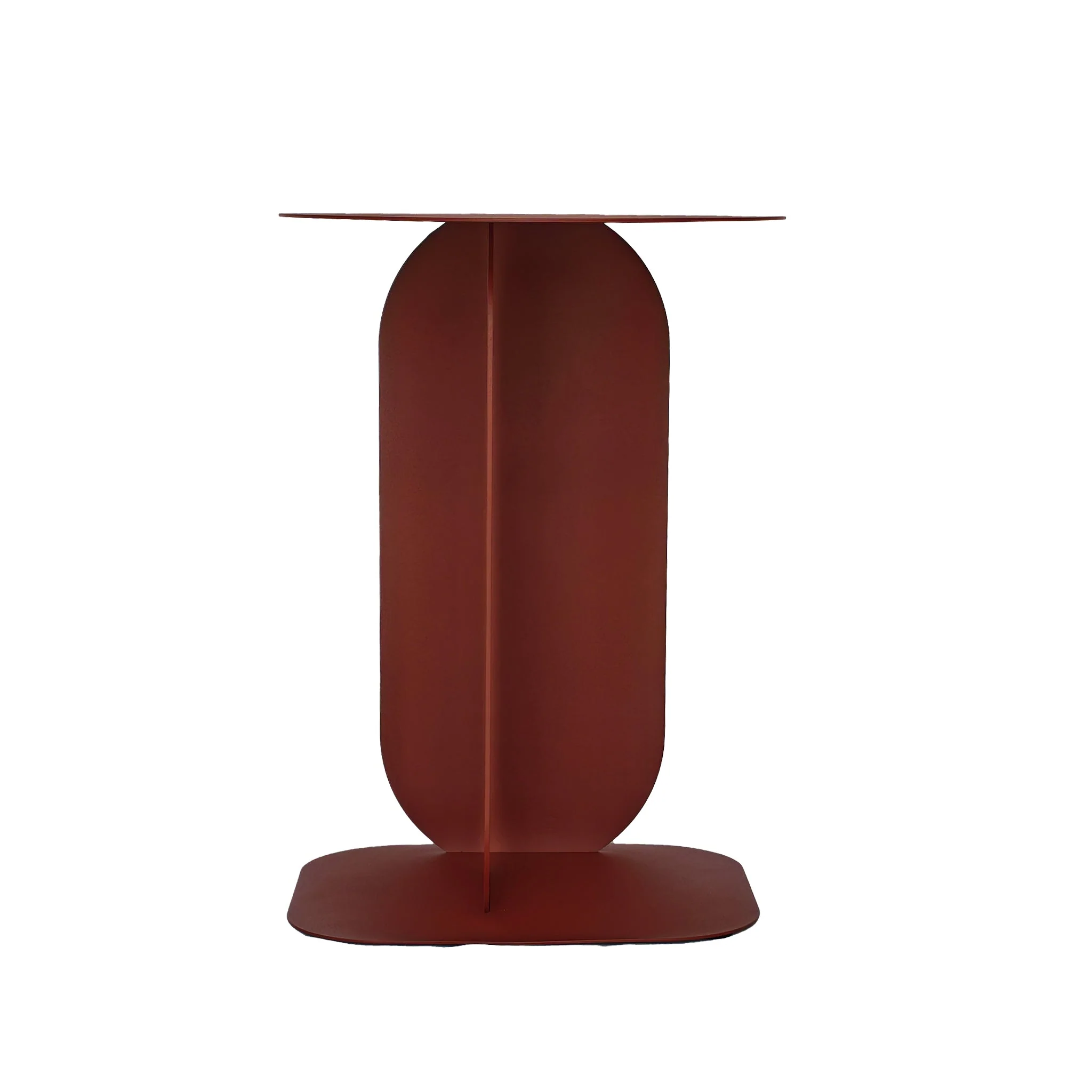 CST12078-BC 45cm Side Table - Burgundy Red - Image 5