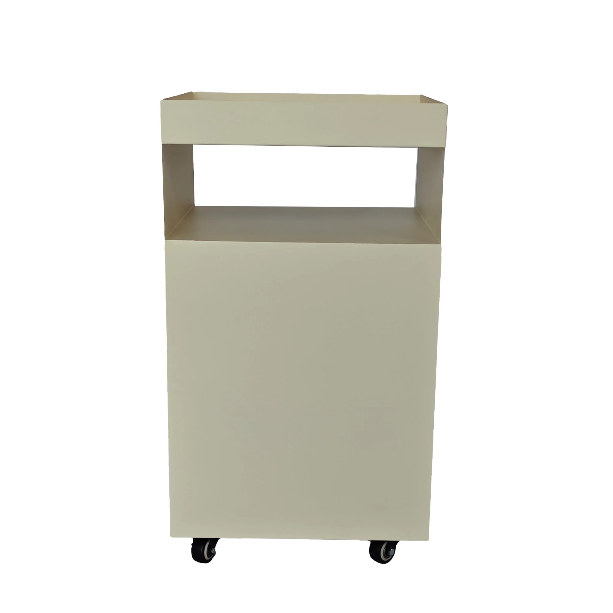 CST12082-BC 35cm Square Side Table - Ivory White - Image 5