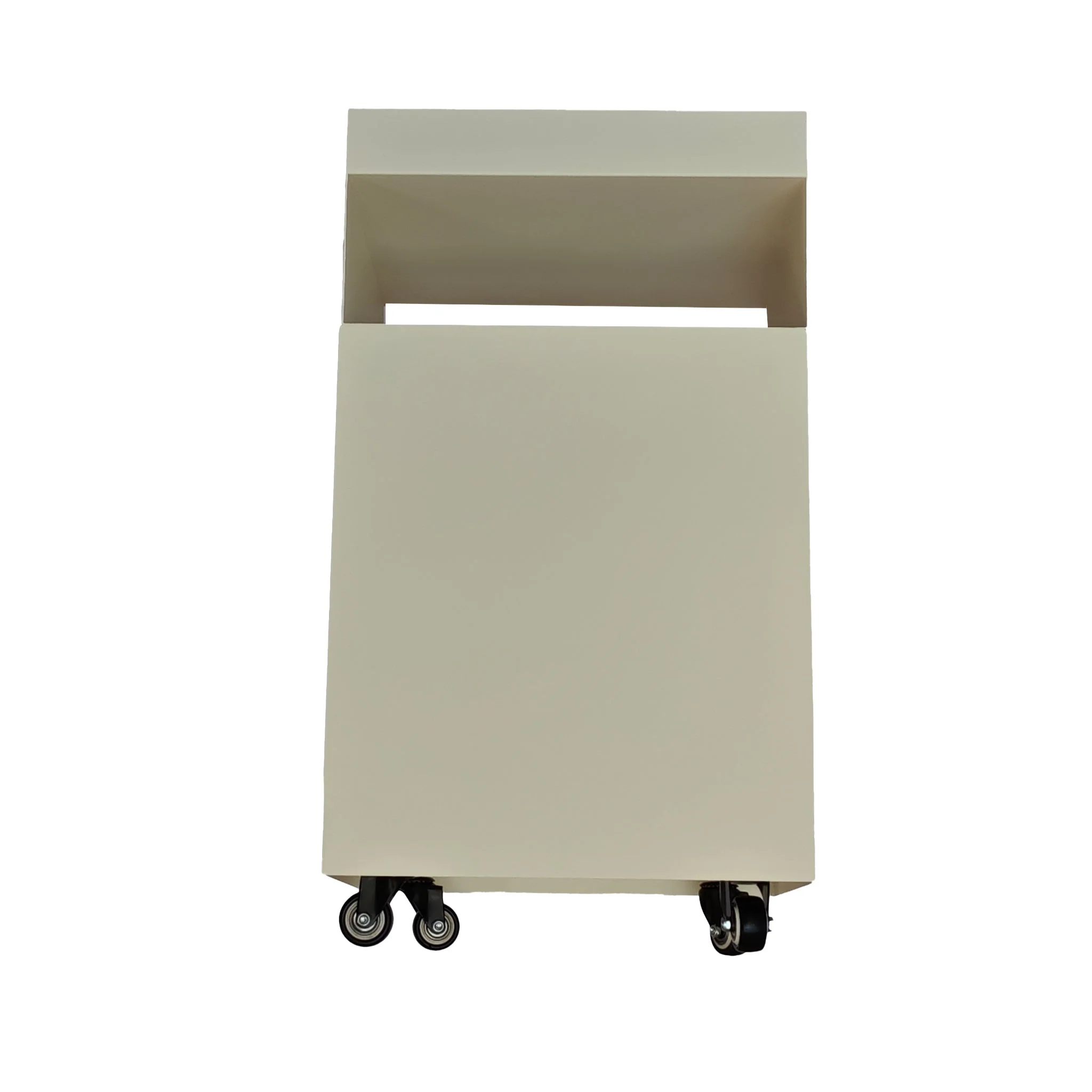 CST12082-BC 35cm Square Side Table - Ivory White - Image 6