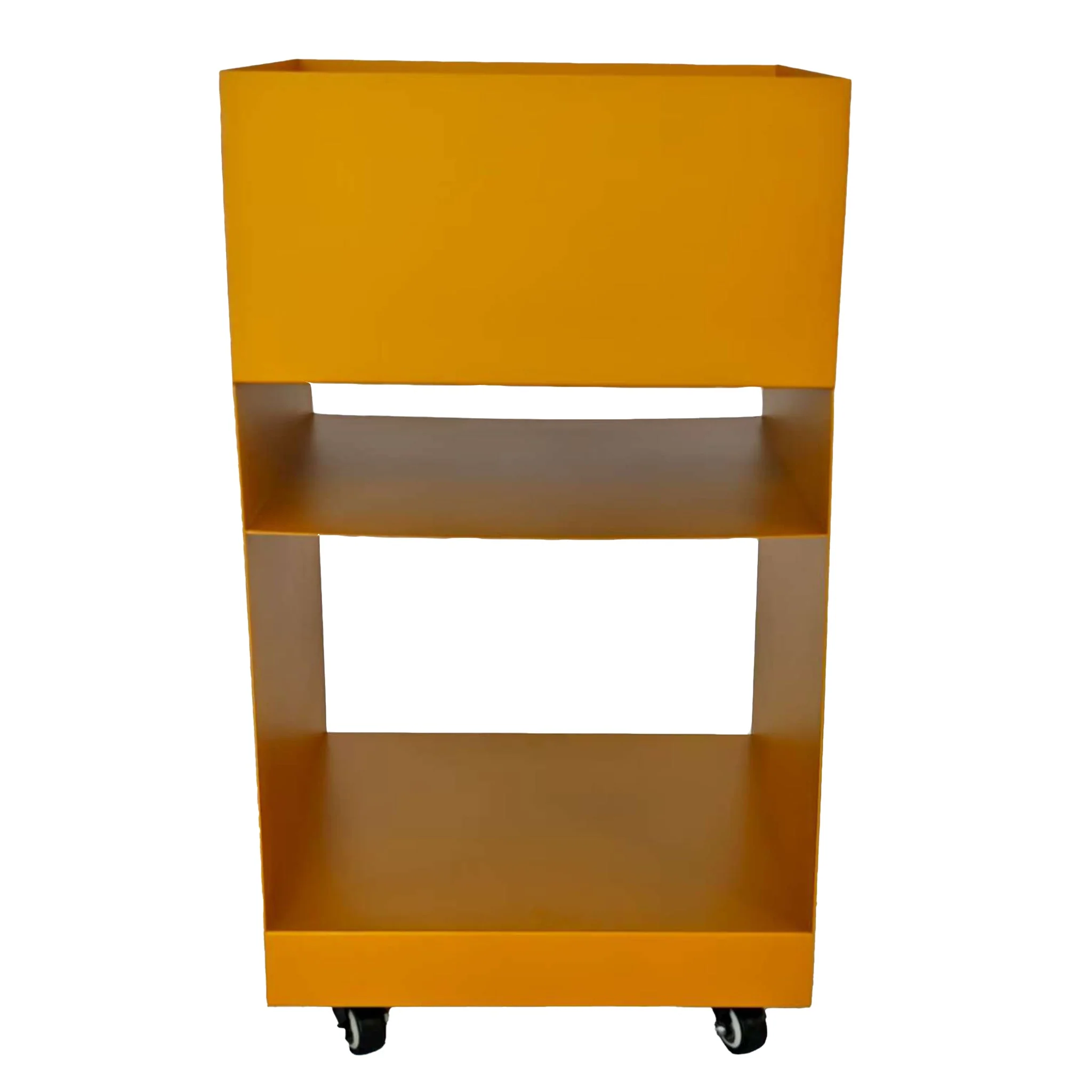 CST12083-BC 35cm Square Side Table - Sandy Mustard - Image 3