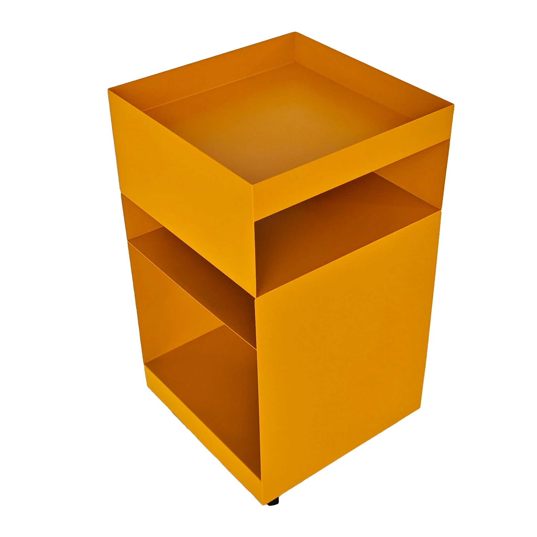 CST12083-BC 35cm Square Side Table - Sandy Mustard - Image 6