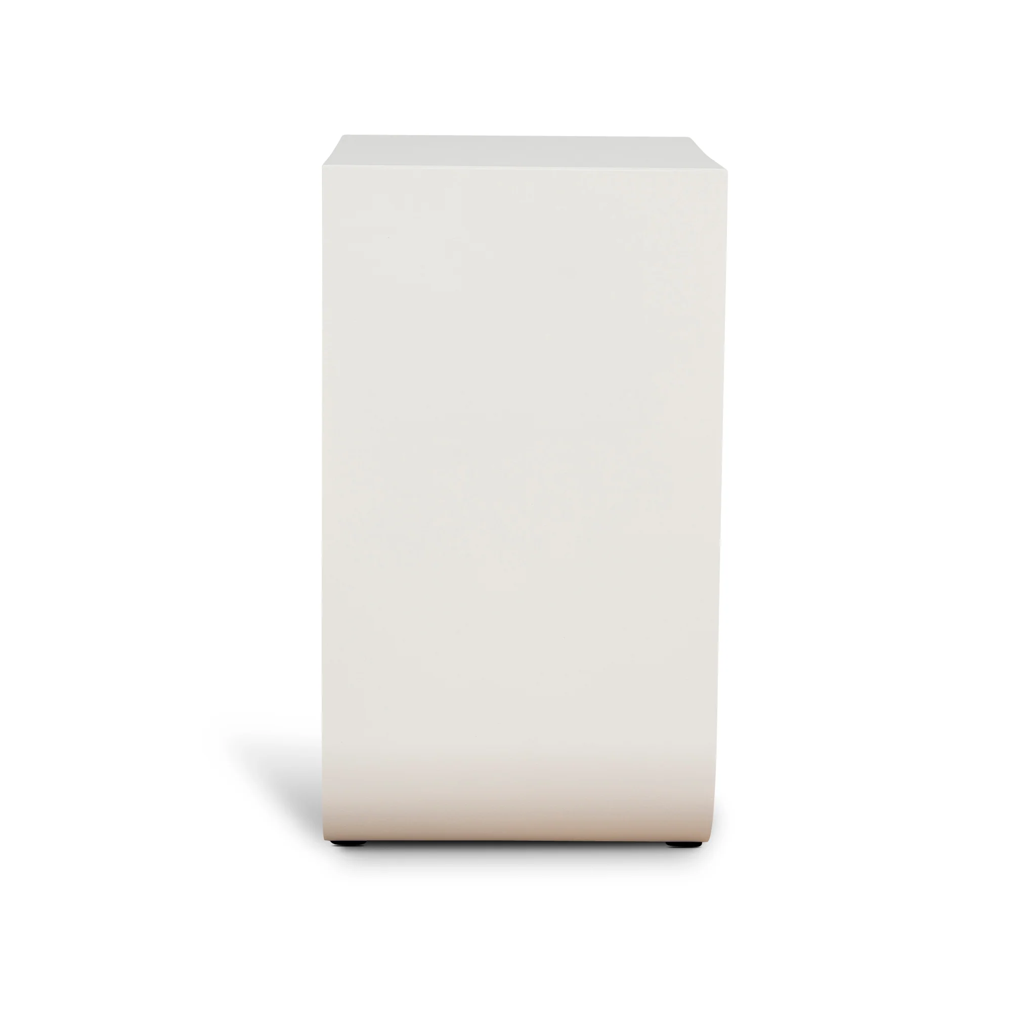 CST12088-BC 35.5cm Side Table - Ivory White - Image 3