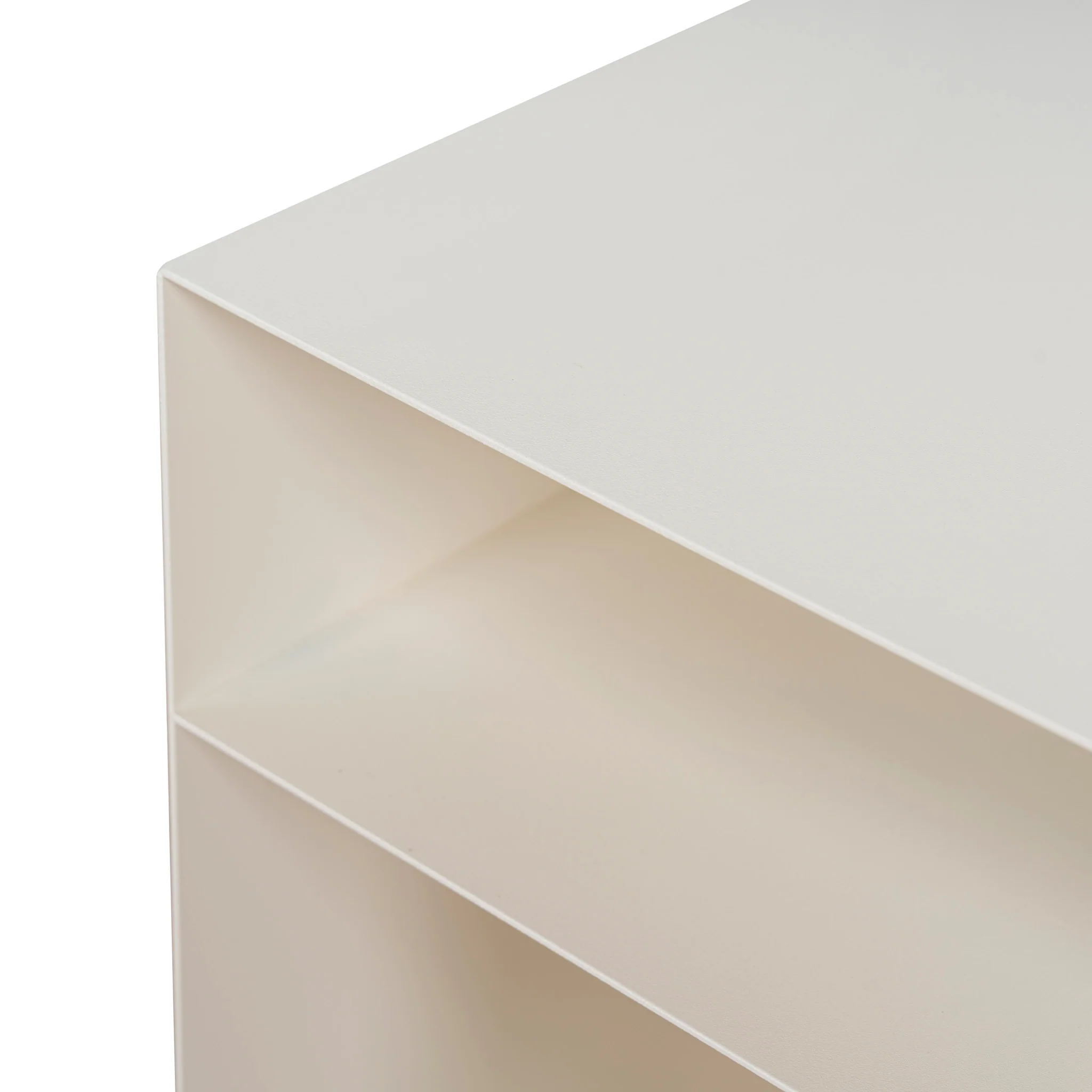 CST12088-BC 35.5cm Side Table - Ivory White - Image 8