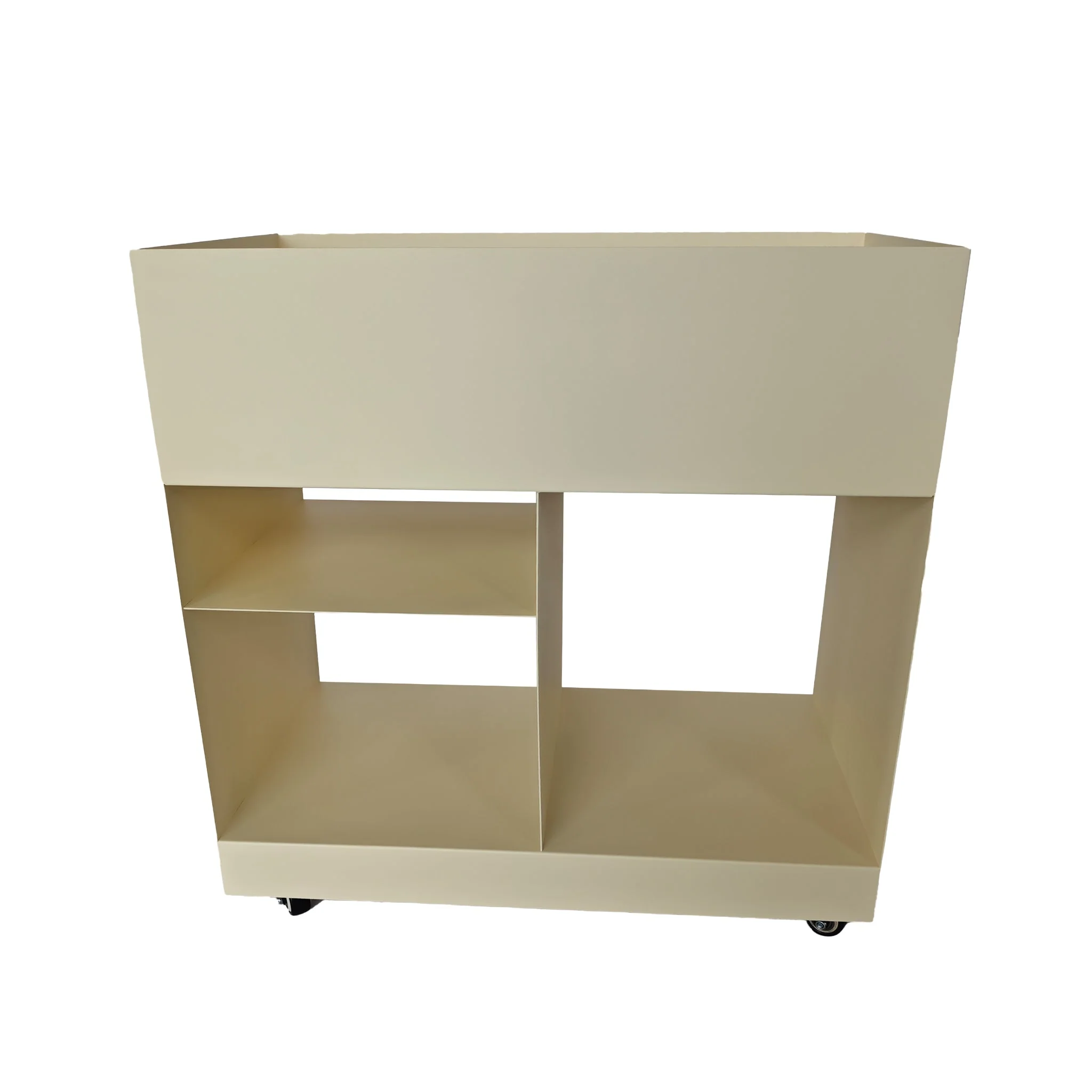 CST12095-BC 60cm Side Table - Ivory White - Image 2