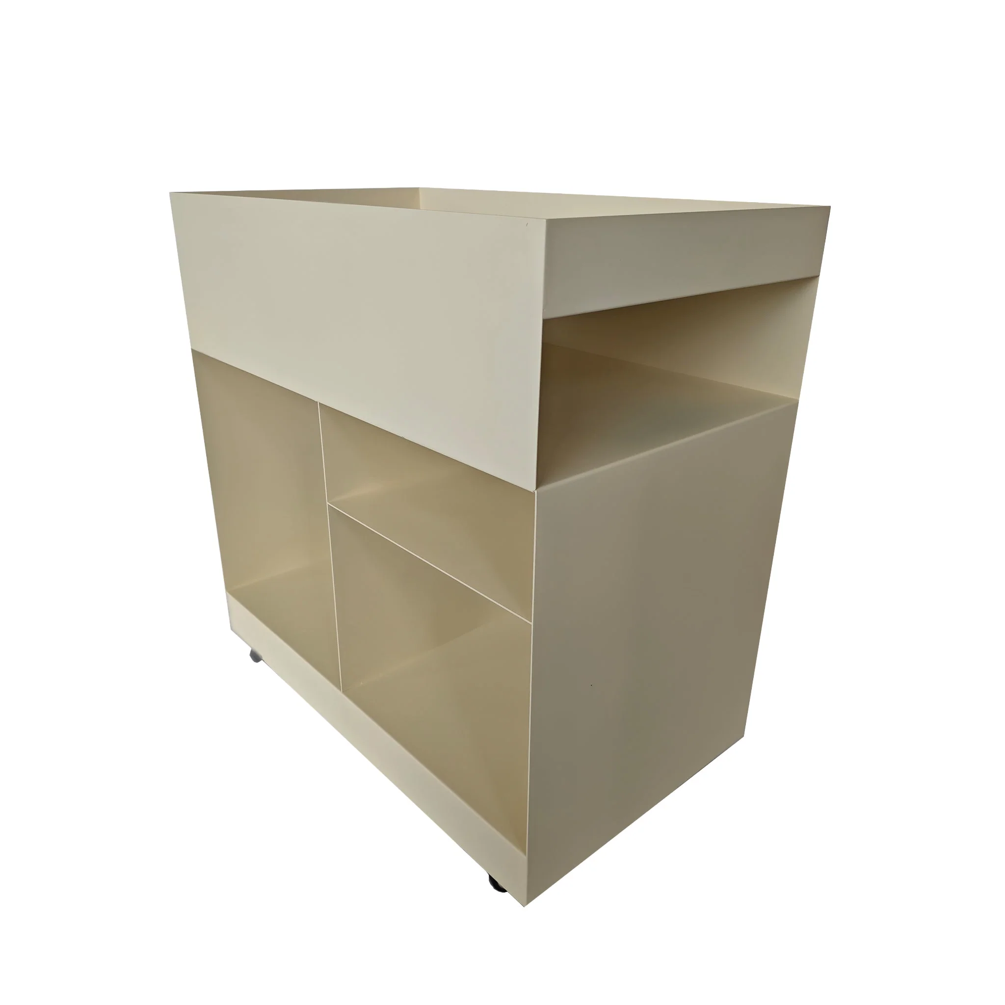 CST12095-BC 60cm Side Table - Ivory White - Image 5