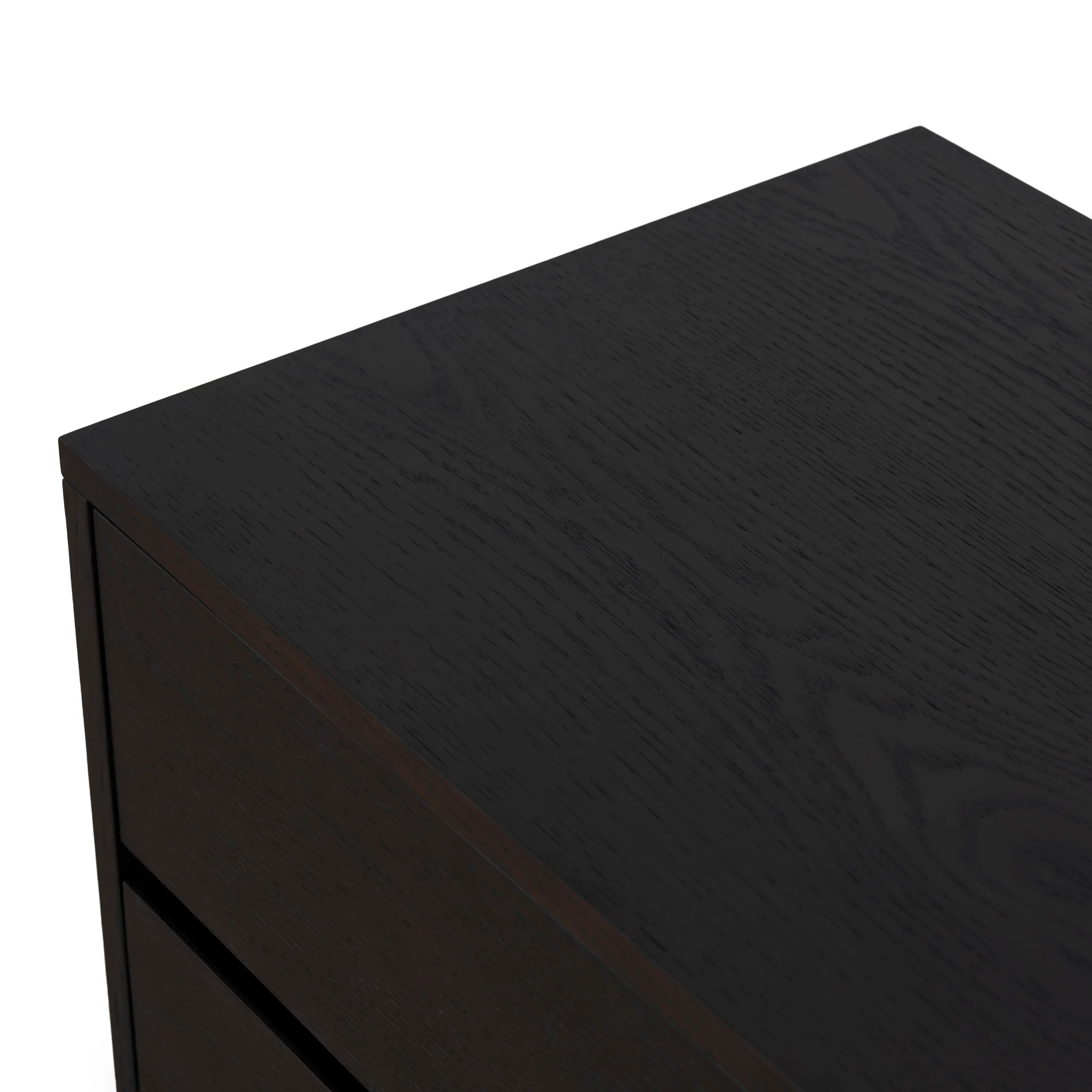CST12098-BB 55cm Bedside Table - Dark Walnut - Image 11