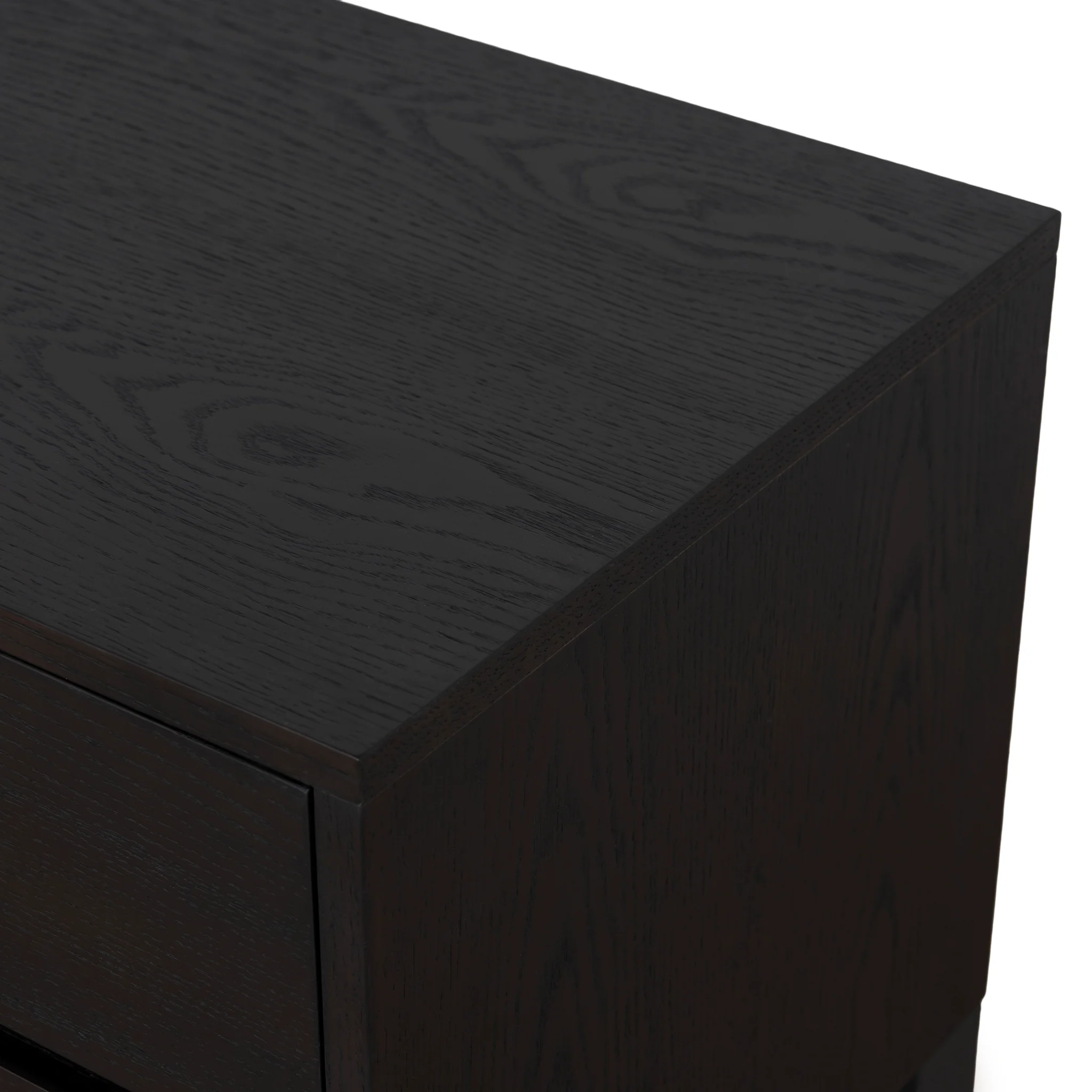 CST12098-BB 55cm Bedside Table - Dark Walnut - Image 13