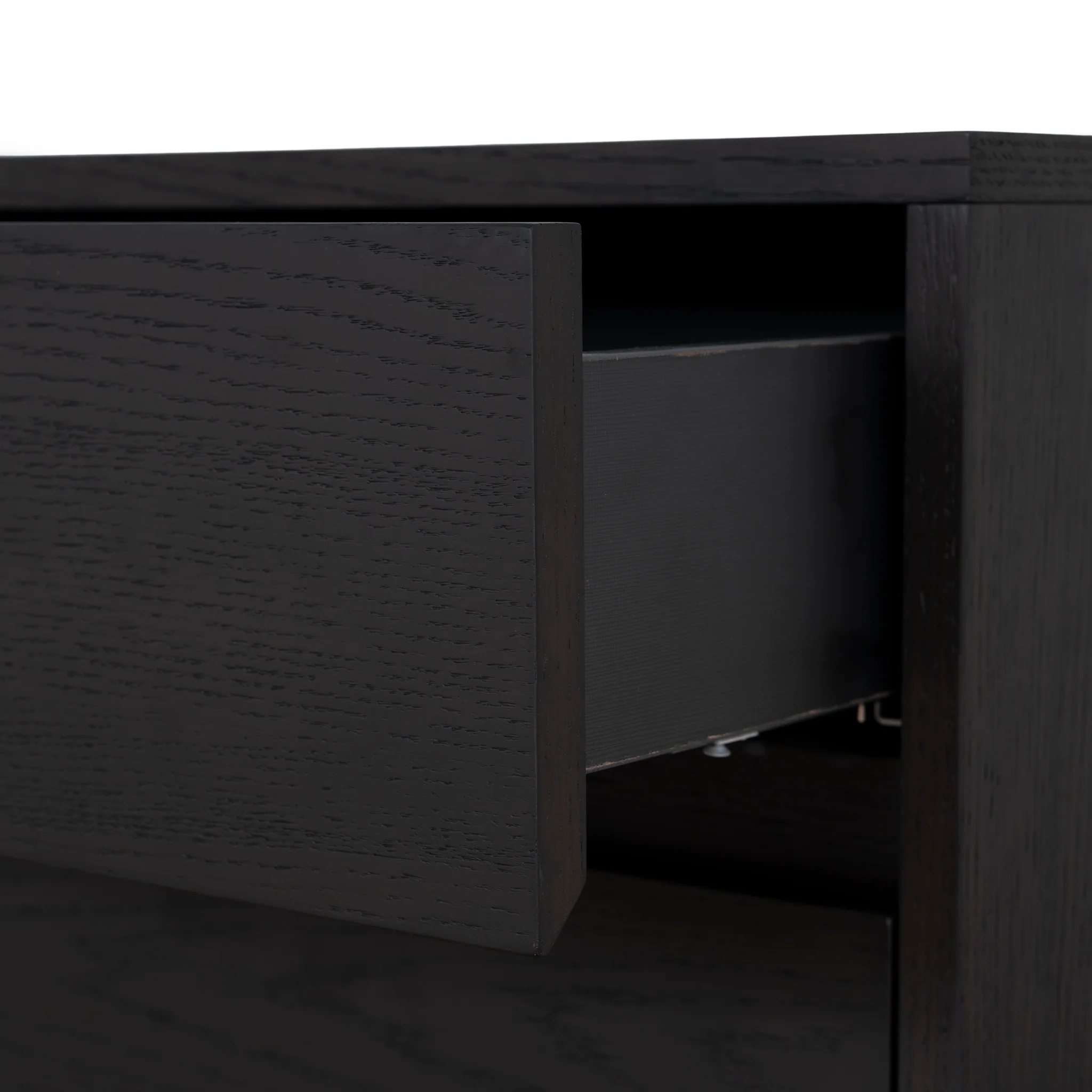 CST12098-BB 55cm Bedside Table - Dark Walnut - Image 14