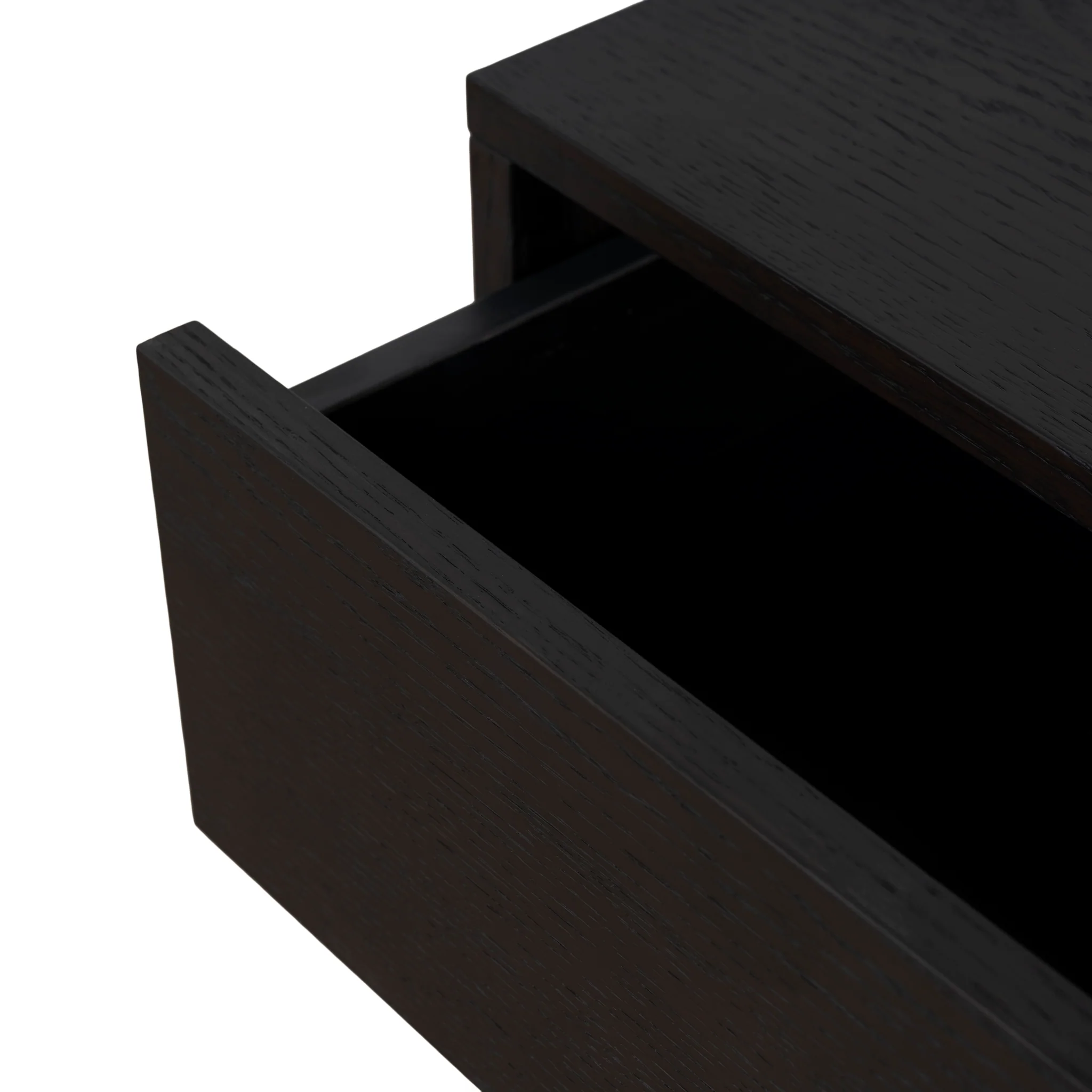 CST12098-BB 55cm Bedside Table - Dark Walnut - Image 15
