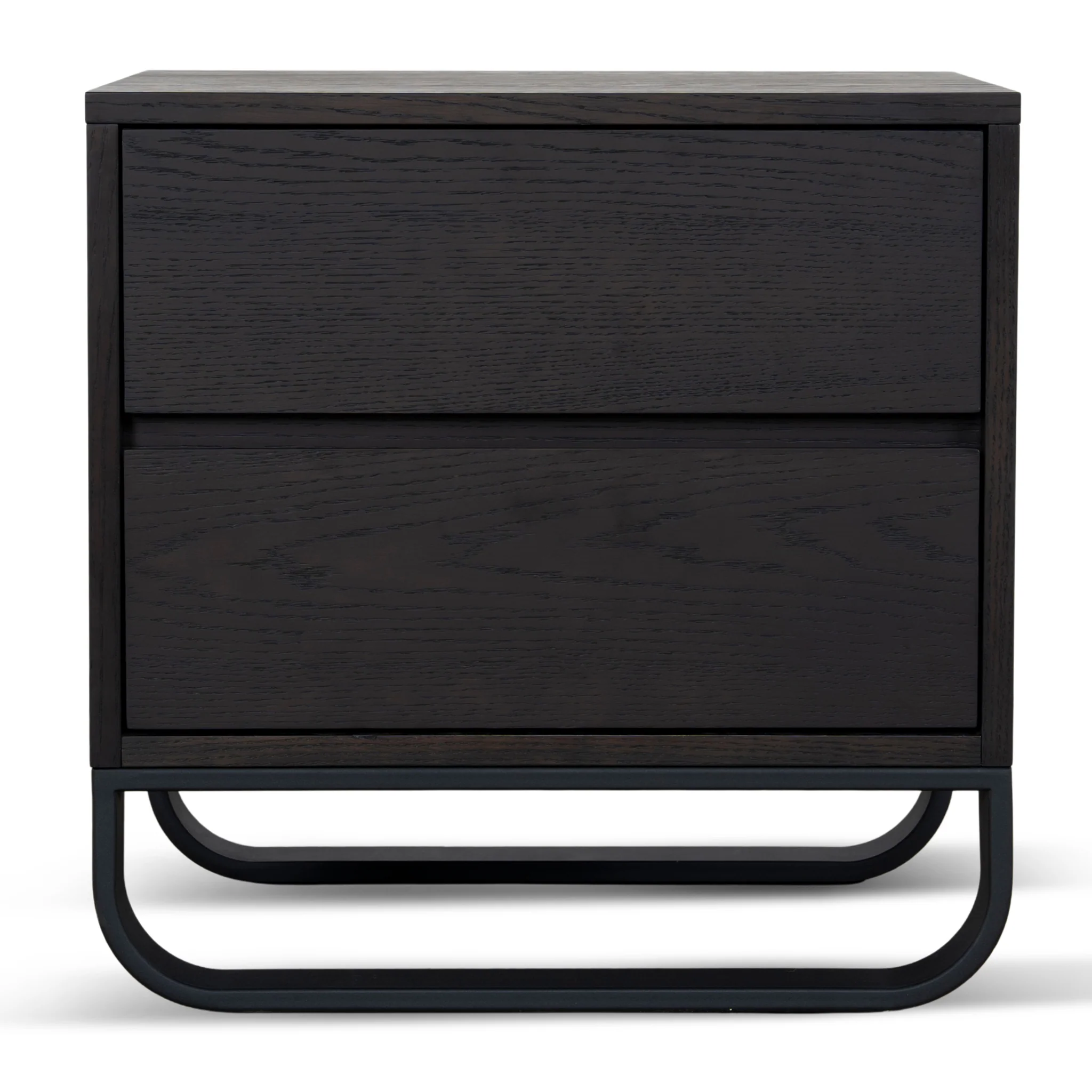 CST12098-BB 55cm Bedside Table - Dark Walnut - Image 2