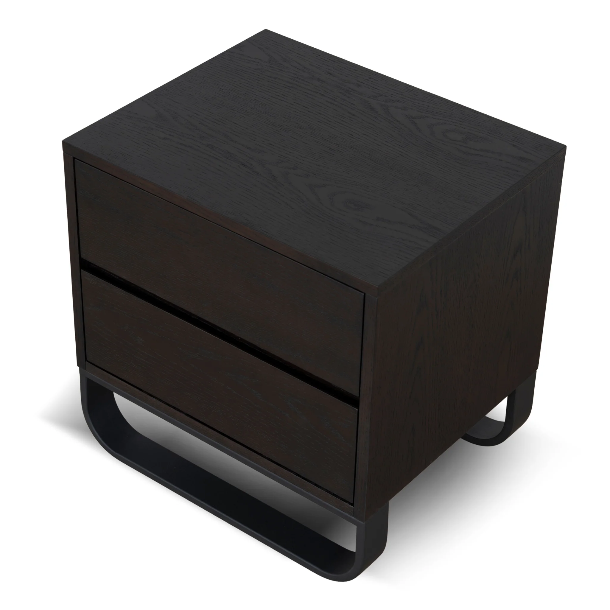 CST12098-BB 55cm Bedside Table - Dark Walnut - Image 6