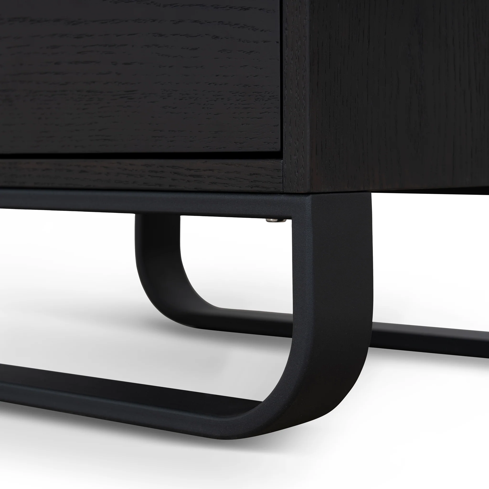 CST12098-BB 55cm Bedside Table - Dark Walnut - Image 8