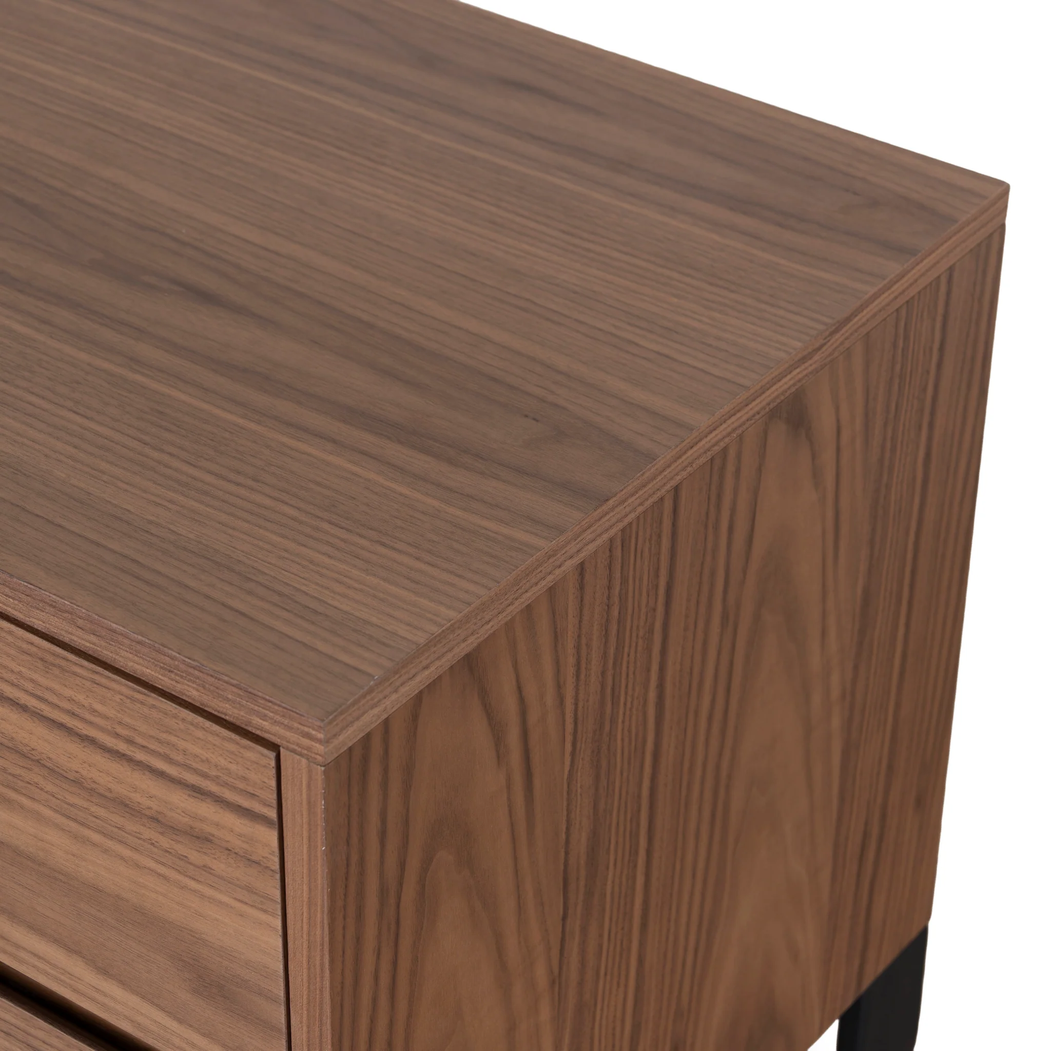 CST12099-BB 55cm Bedside Table - Walnut - Image 13