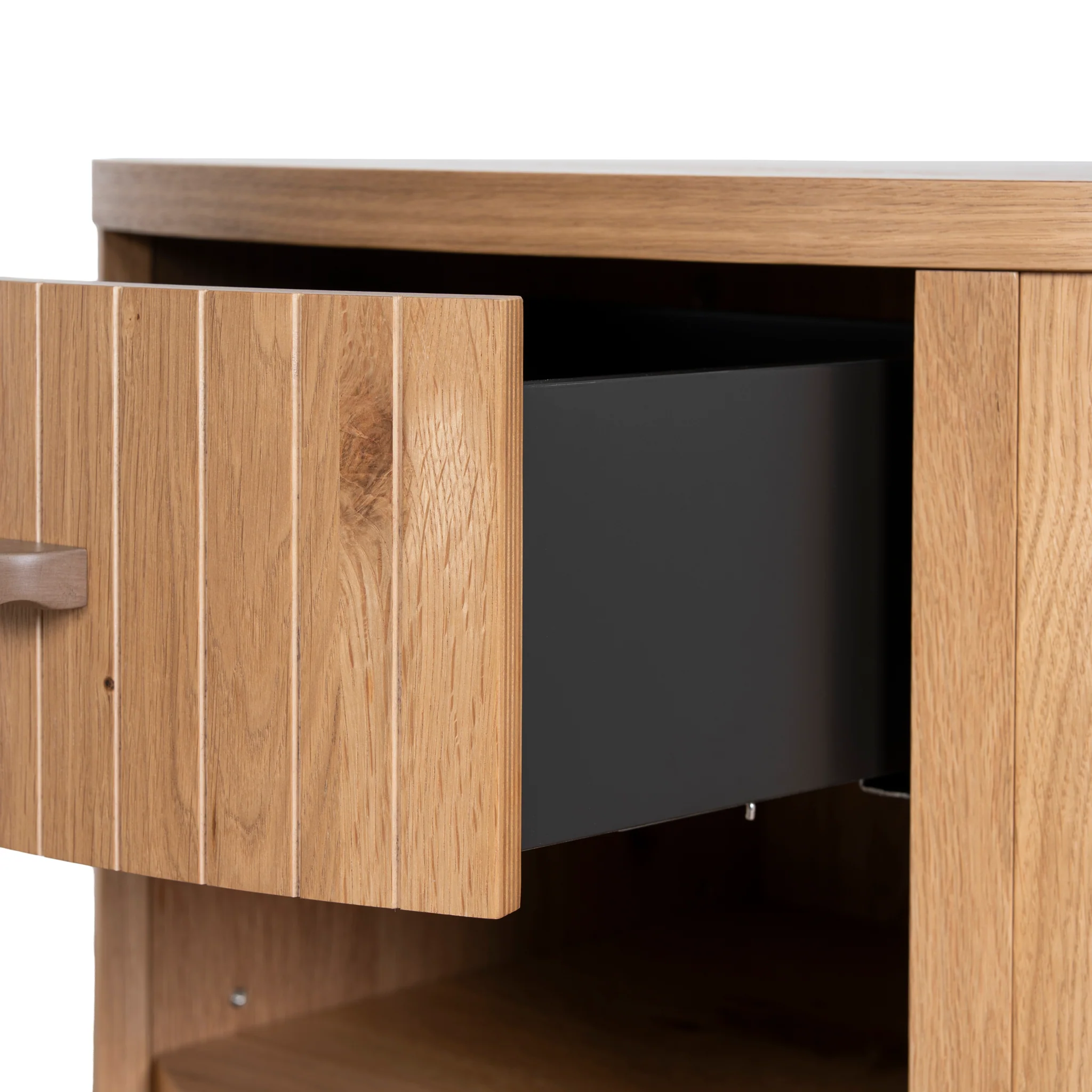 CST12109-VN Bedside Table - Knotty Oak - Image 13