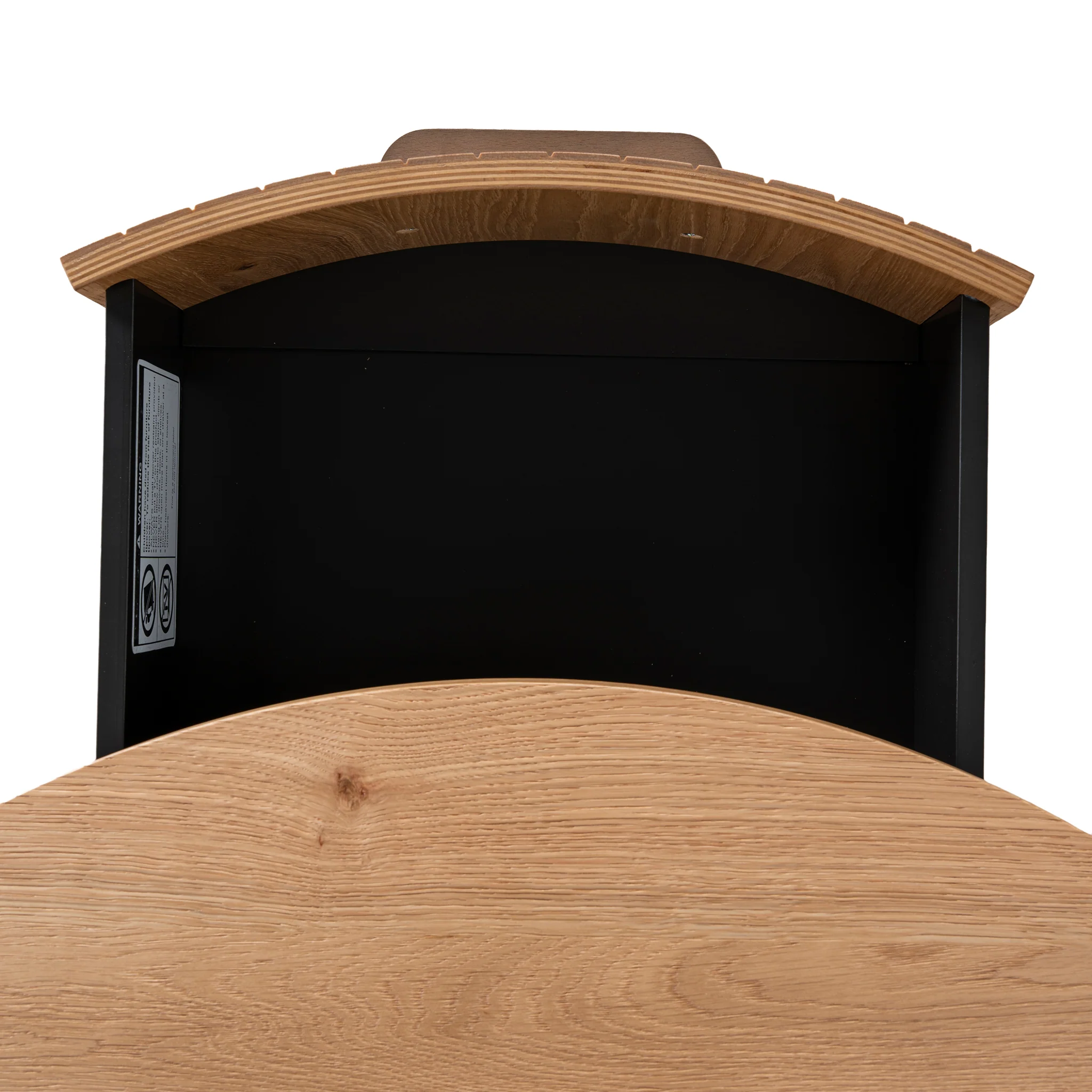 CST12109-VN Bedside Table - Knotty Oak - Image 14