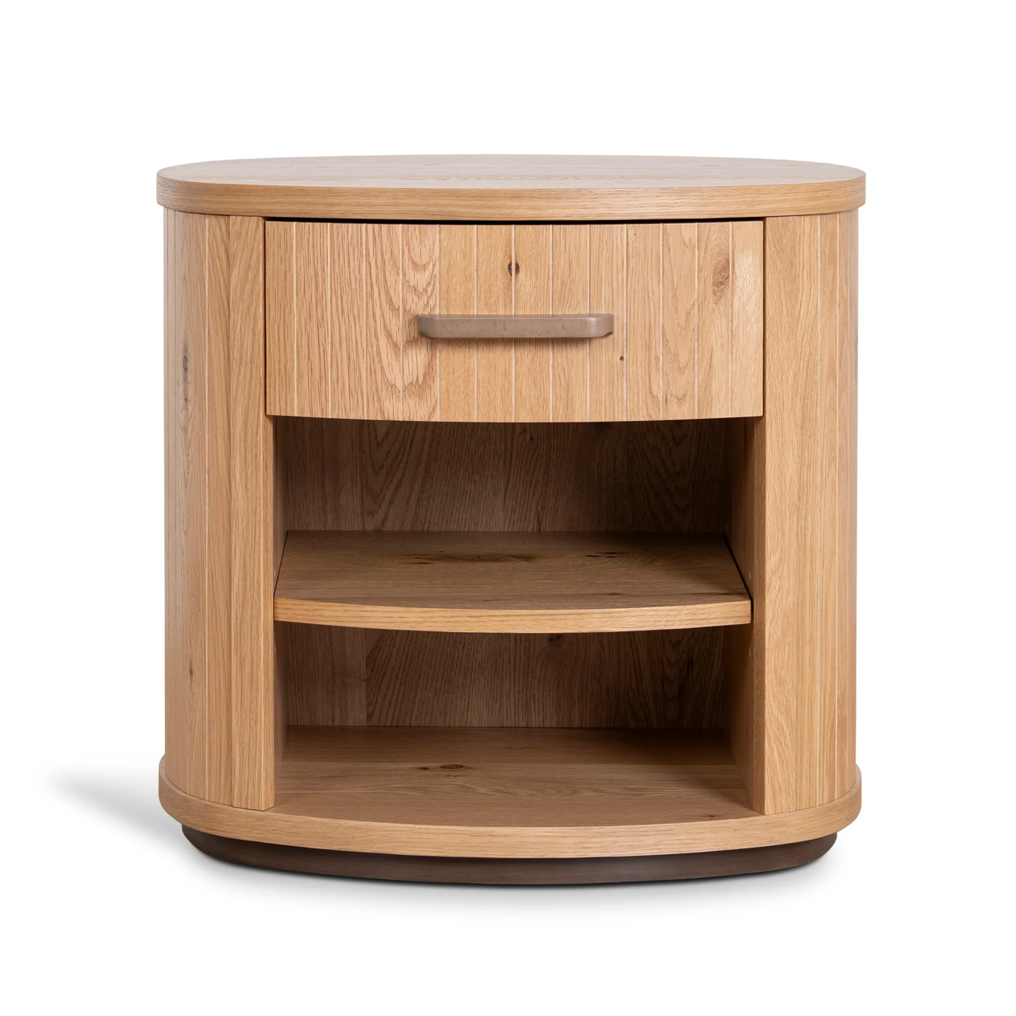CST12109-VN Bedside Table - Knotty Oak - Image 2