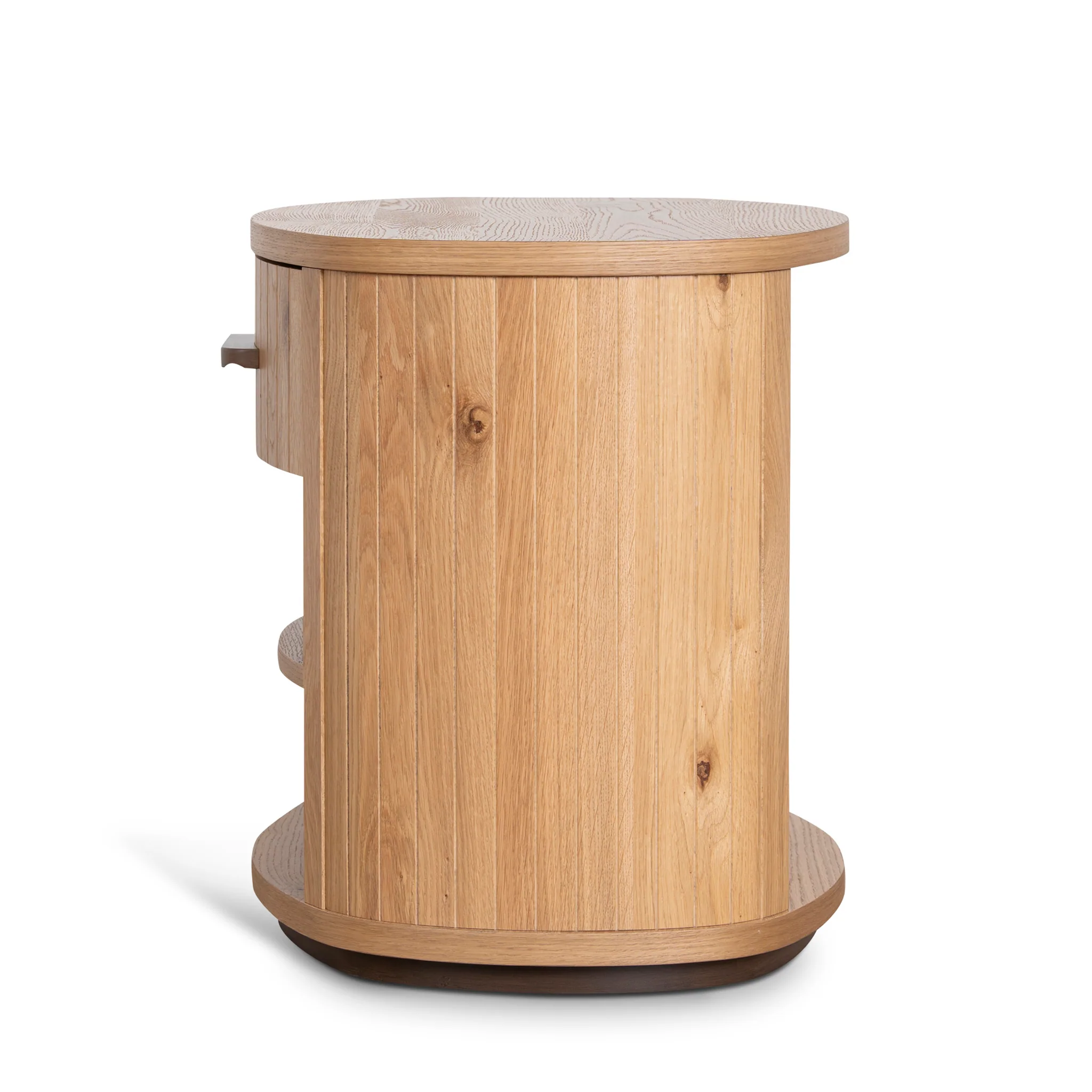 CST12109-VN Bedside Table - Knotty Oak - Image 4