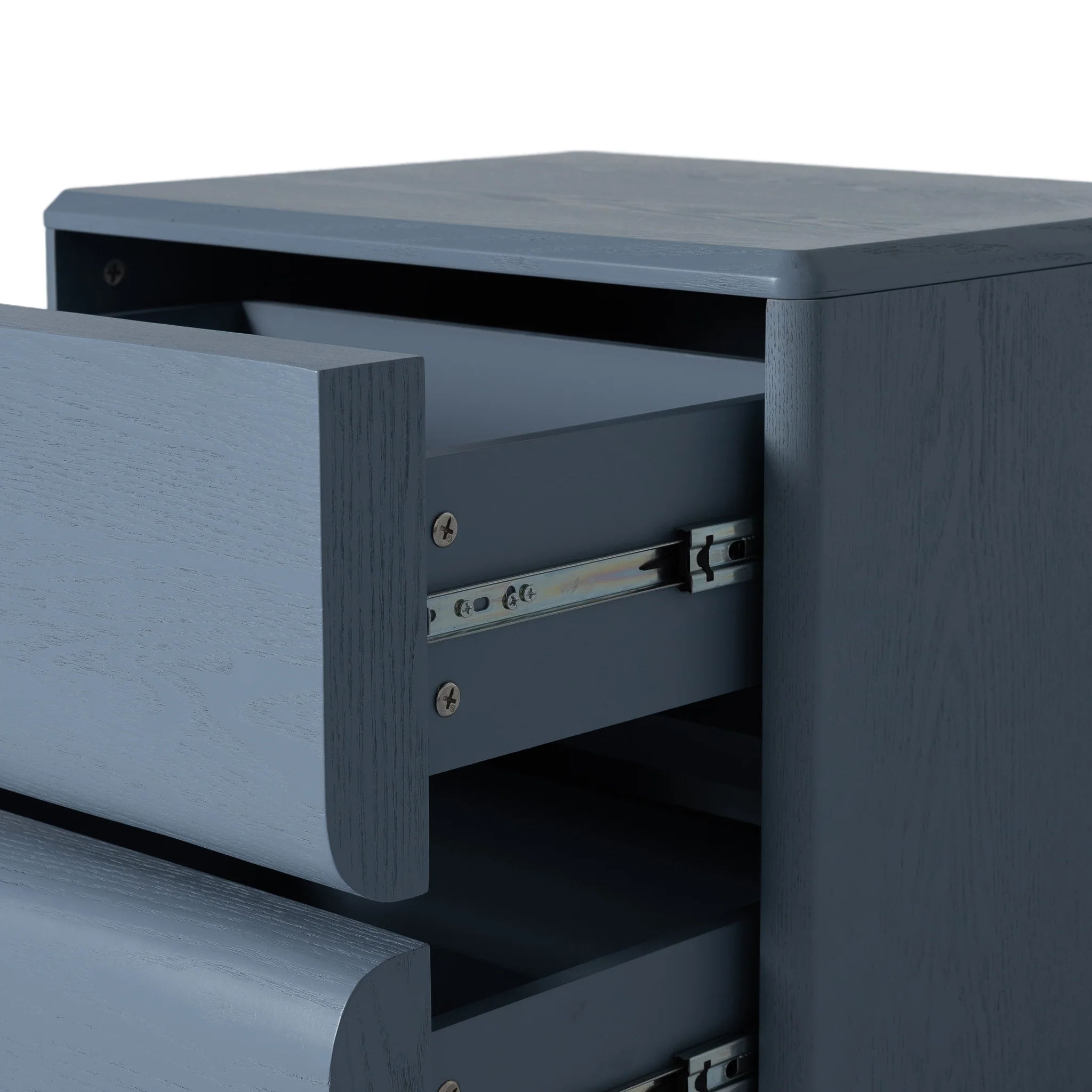 CST12139-DW 50cm Bedside Table - Light Blue - Image 7