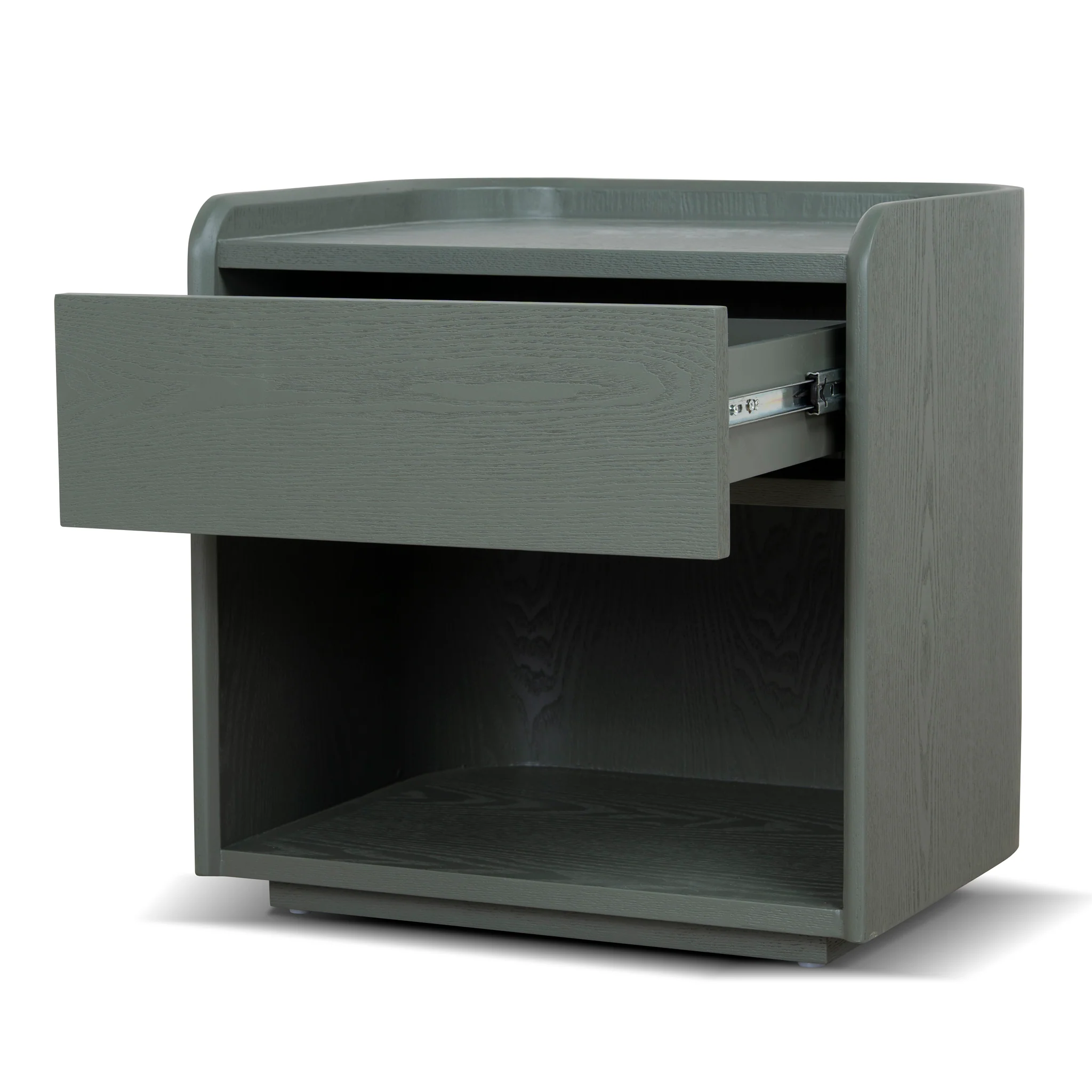 CST12146-DW 50cm Bedside Table - Sage Green - Image 3