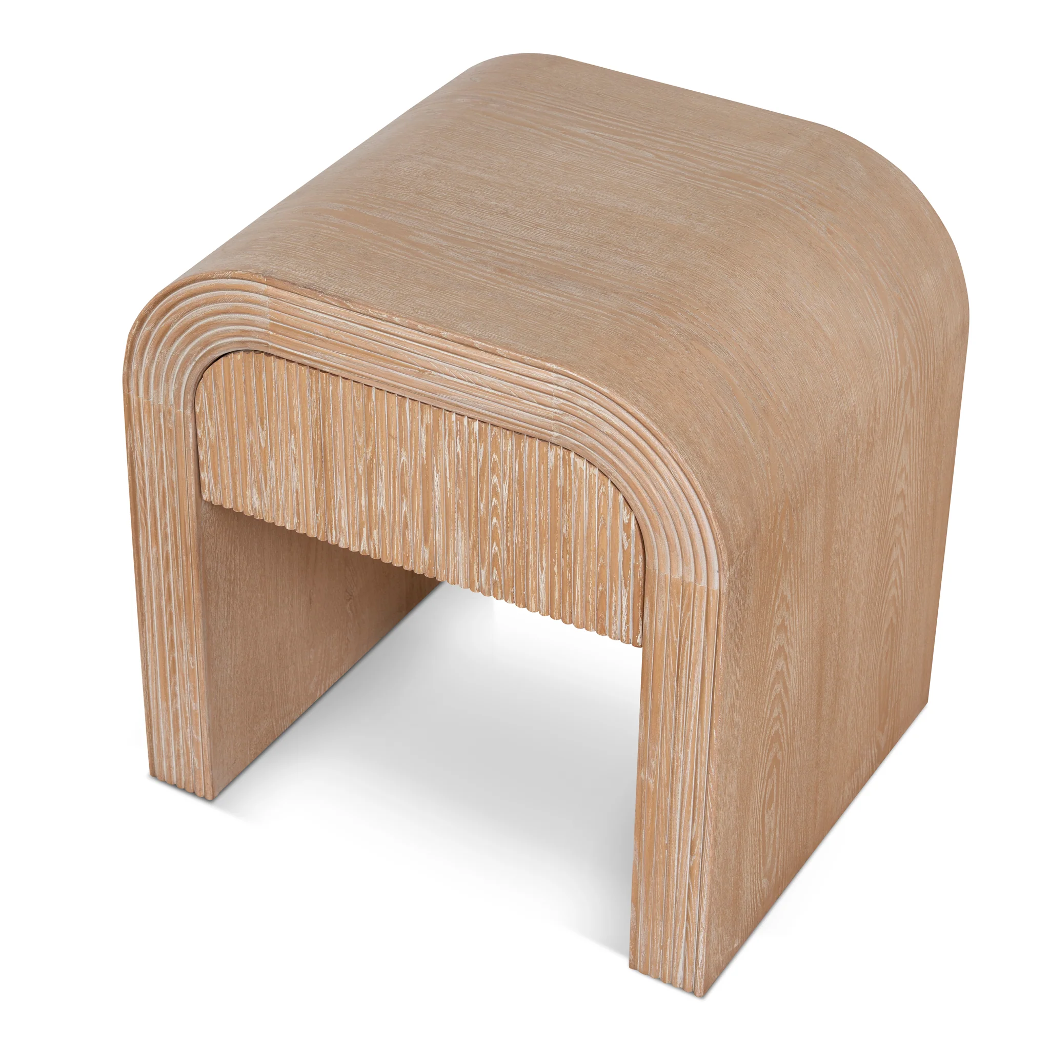 CST12155-NI 55cm Bedside Table - Light Natural - Image 6