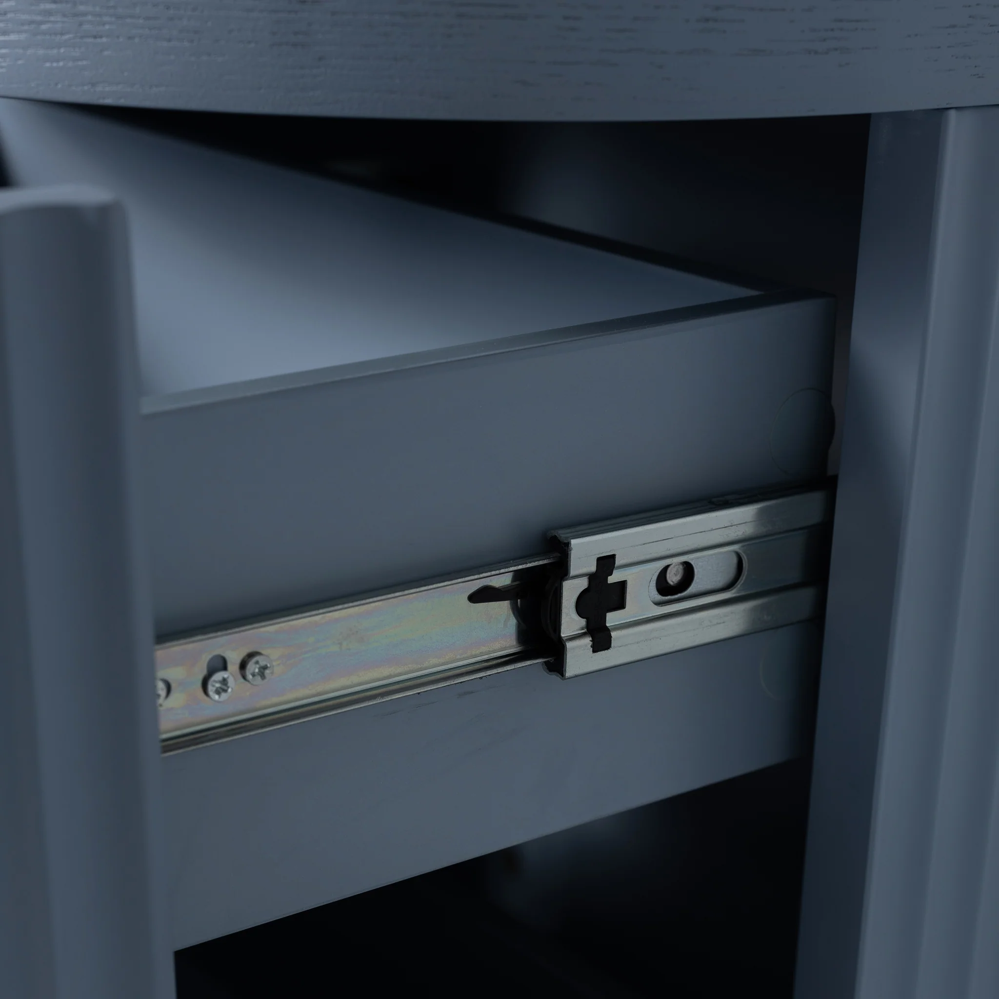 CST12274-DW Bedside Table - Light Blue - Image 9