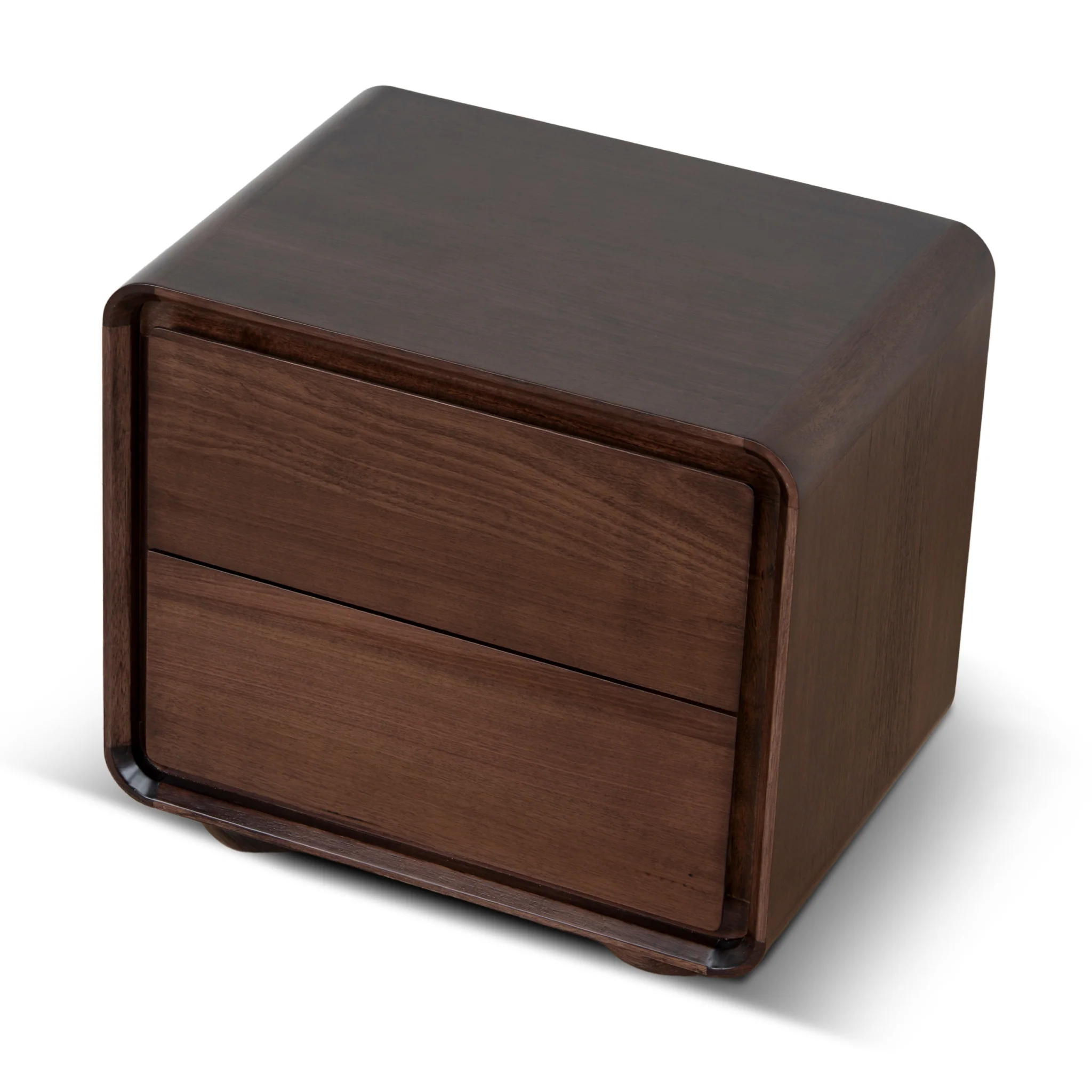 CST12352-AW 56cm Bedside Table - Walnut - Image 7